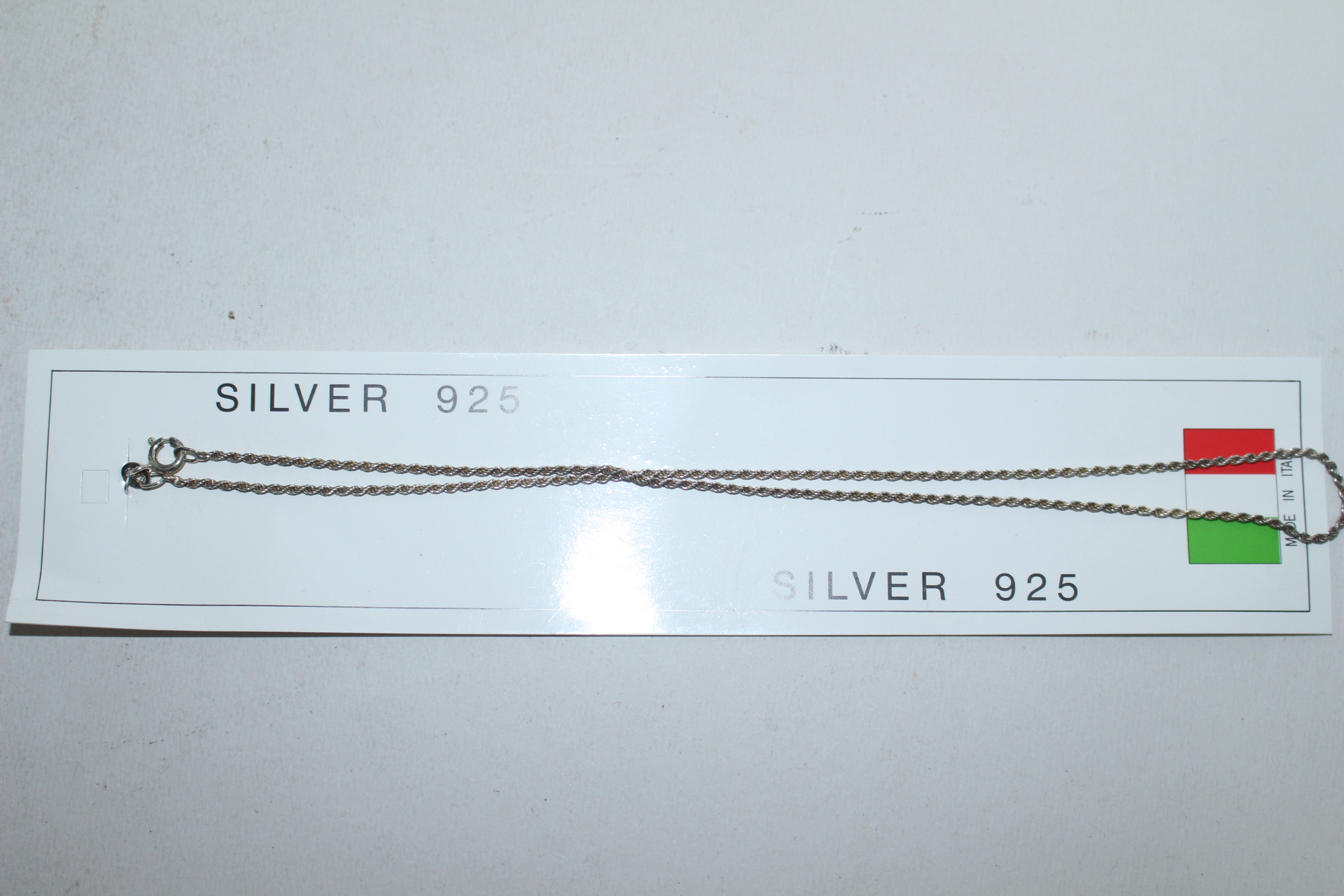 이태리산 순은 925 목걸이