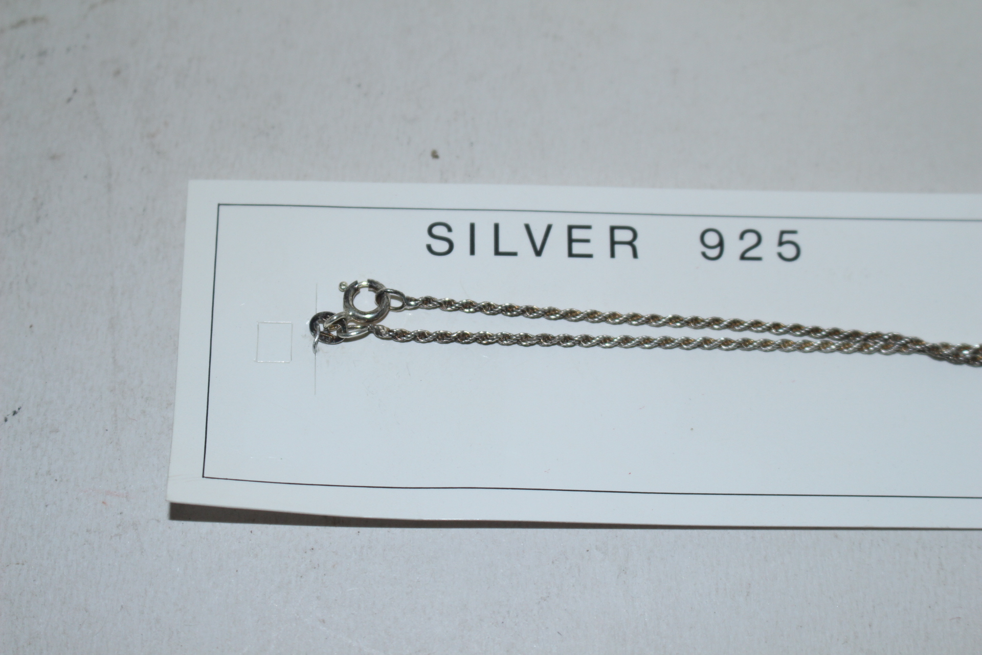 이태리산 순은 925 목걸이