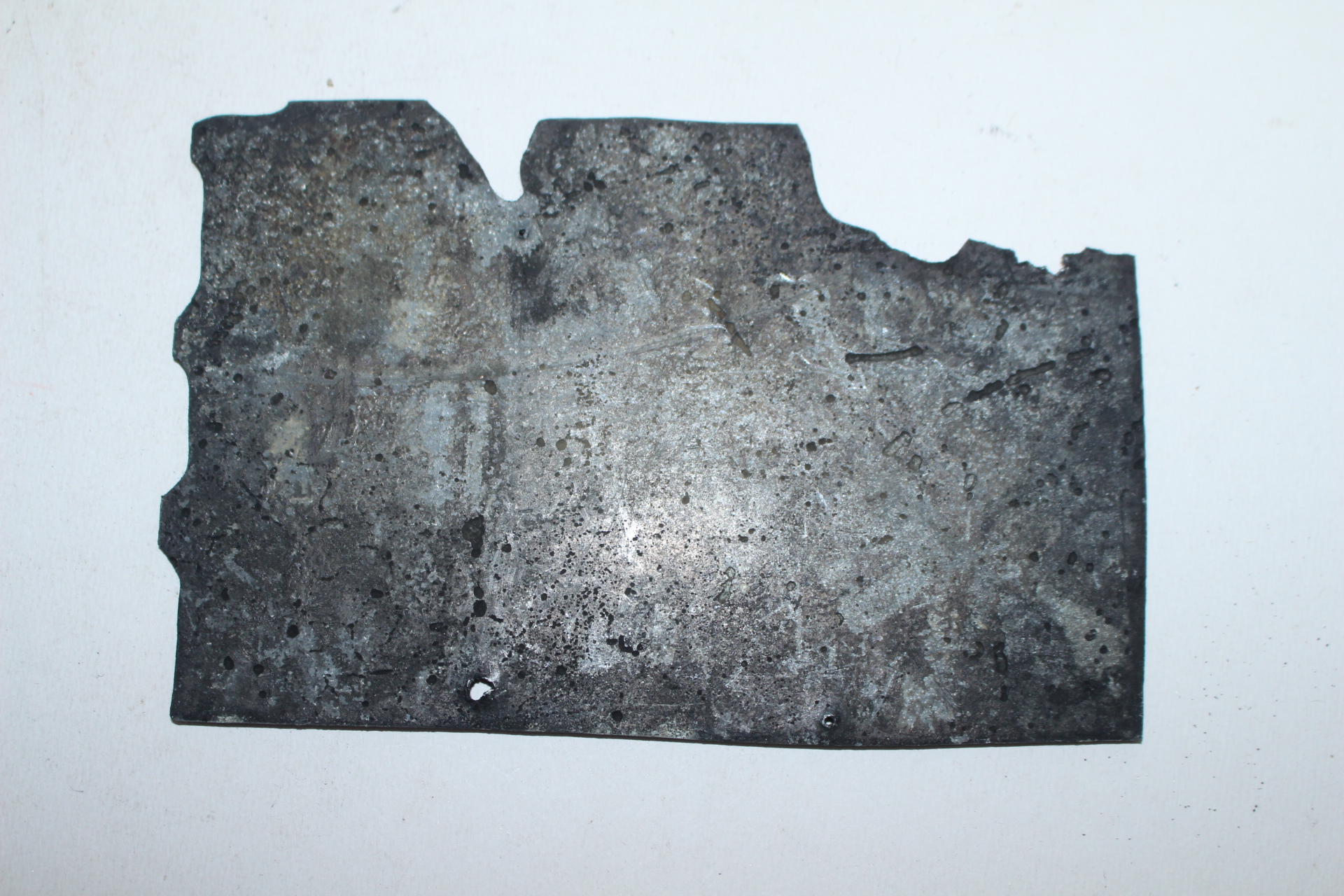 근대사 주석재질로된 활자판