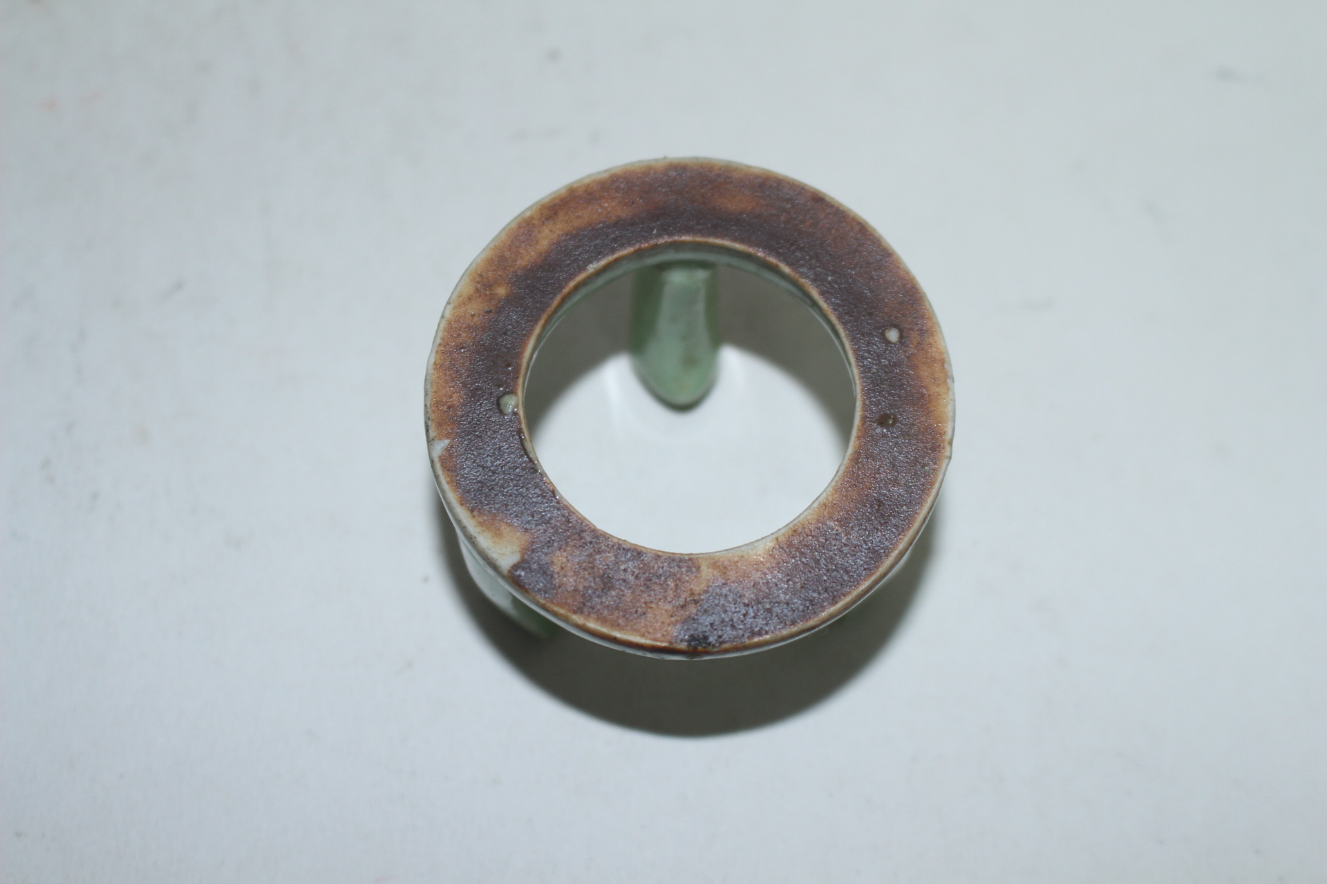 연대가좋은 청자 삼족받침 차도구