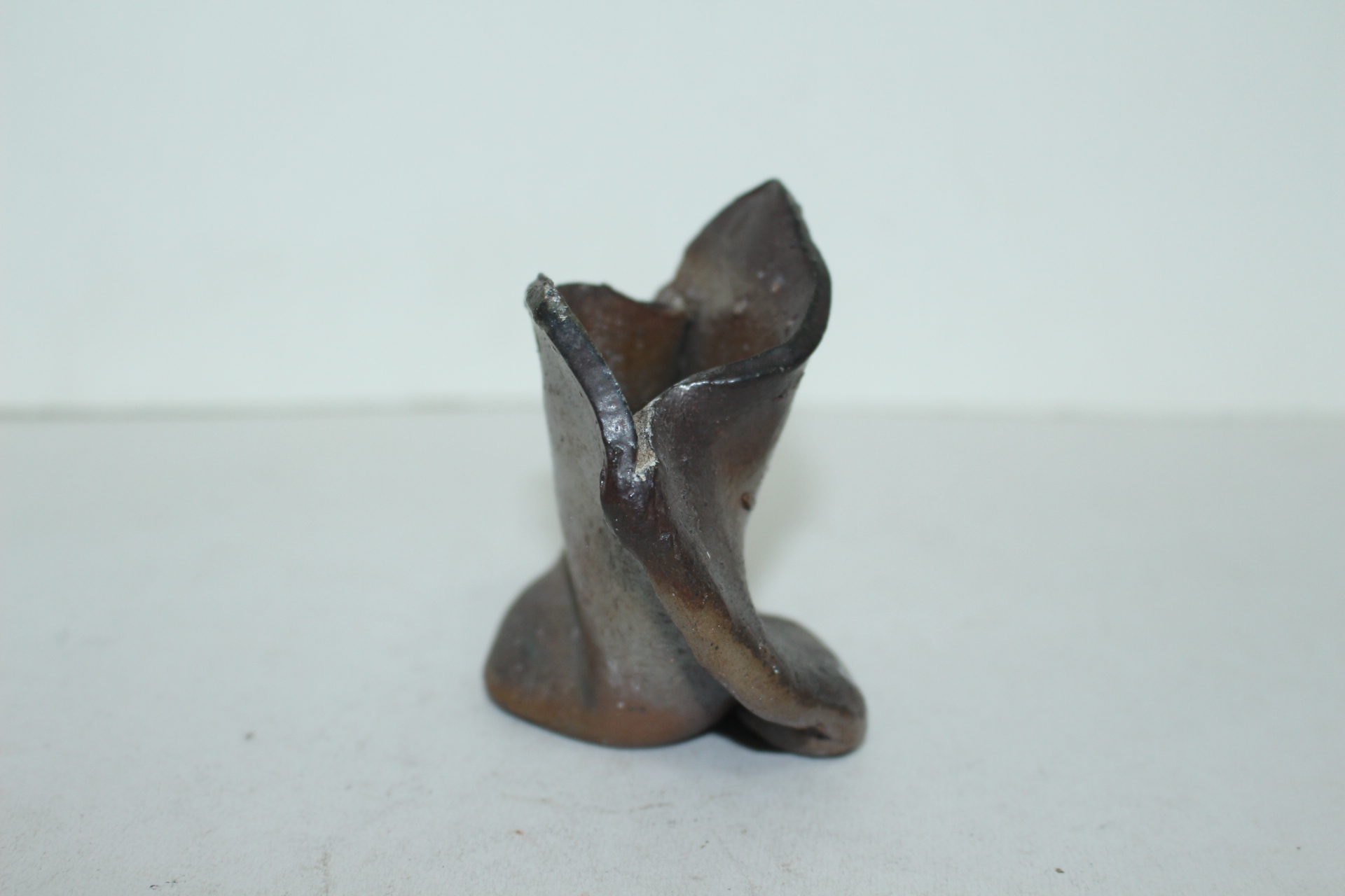 시가라끼 청자 특이한 모양의 호