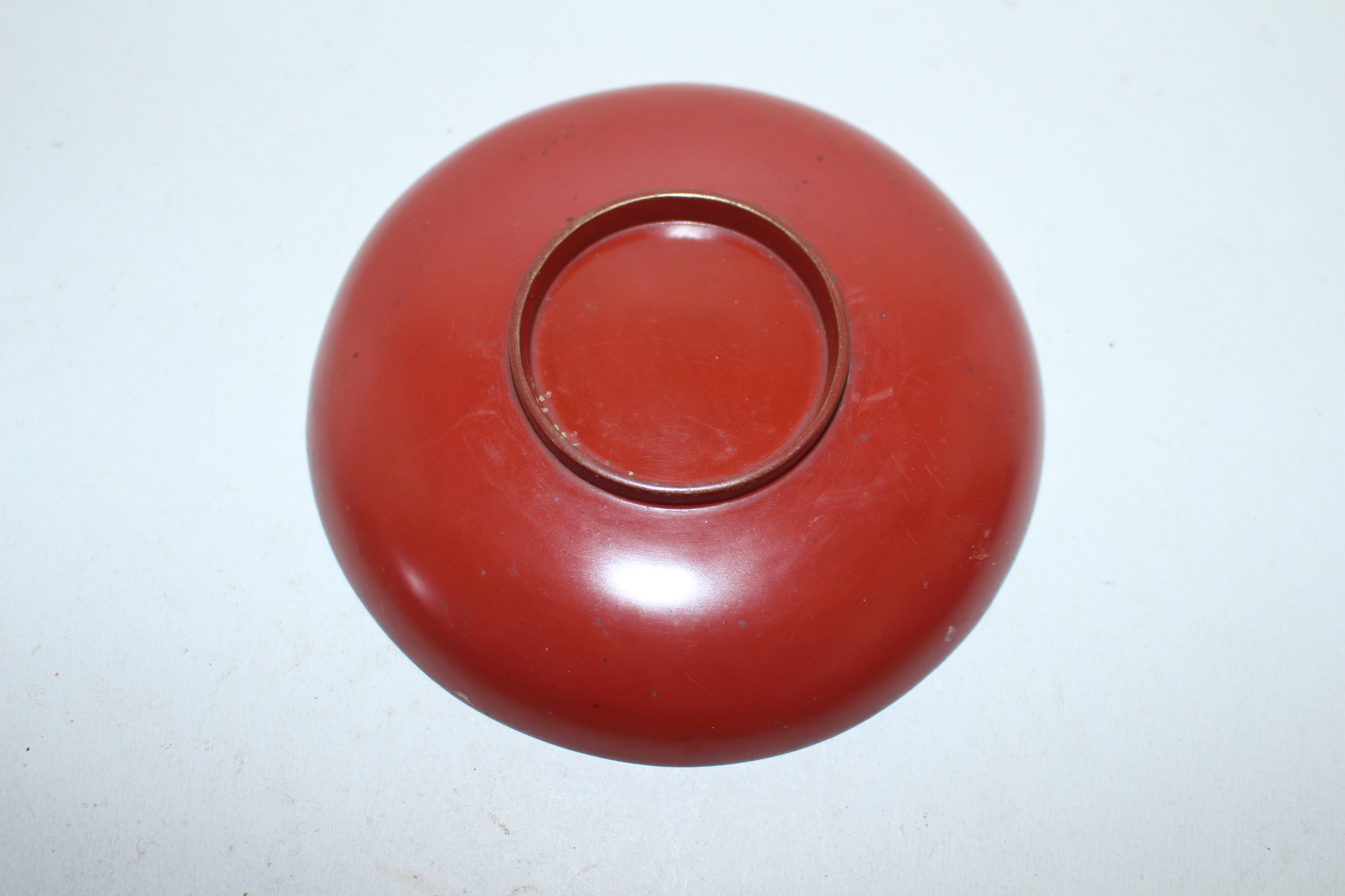 나무에 금채산수문 완 2점