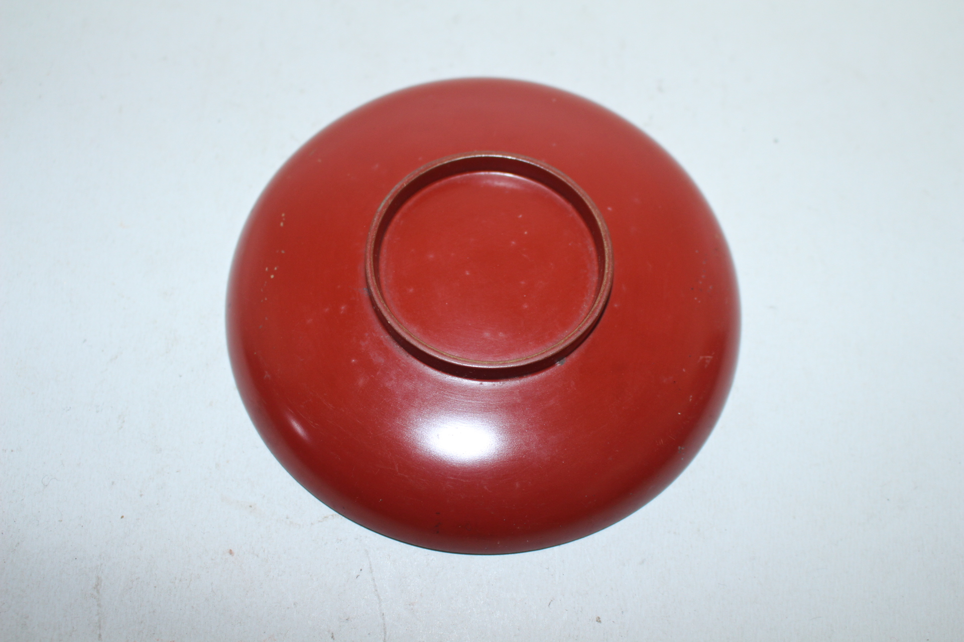 나무에 금채산수문 완 2점