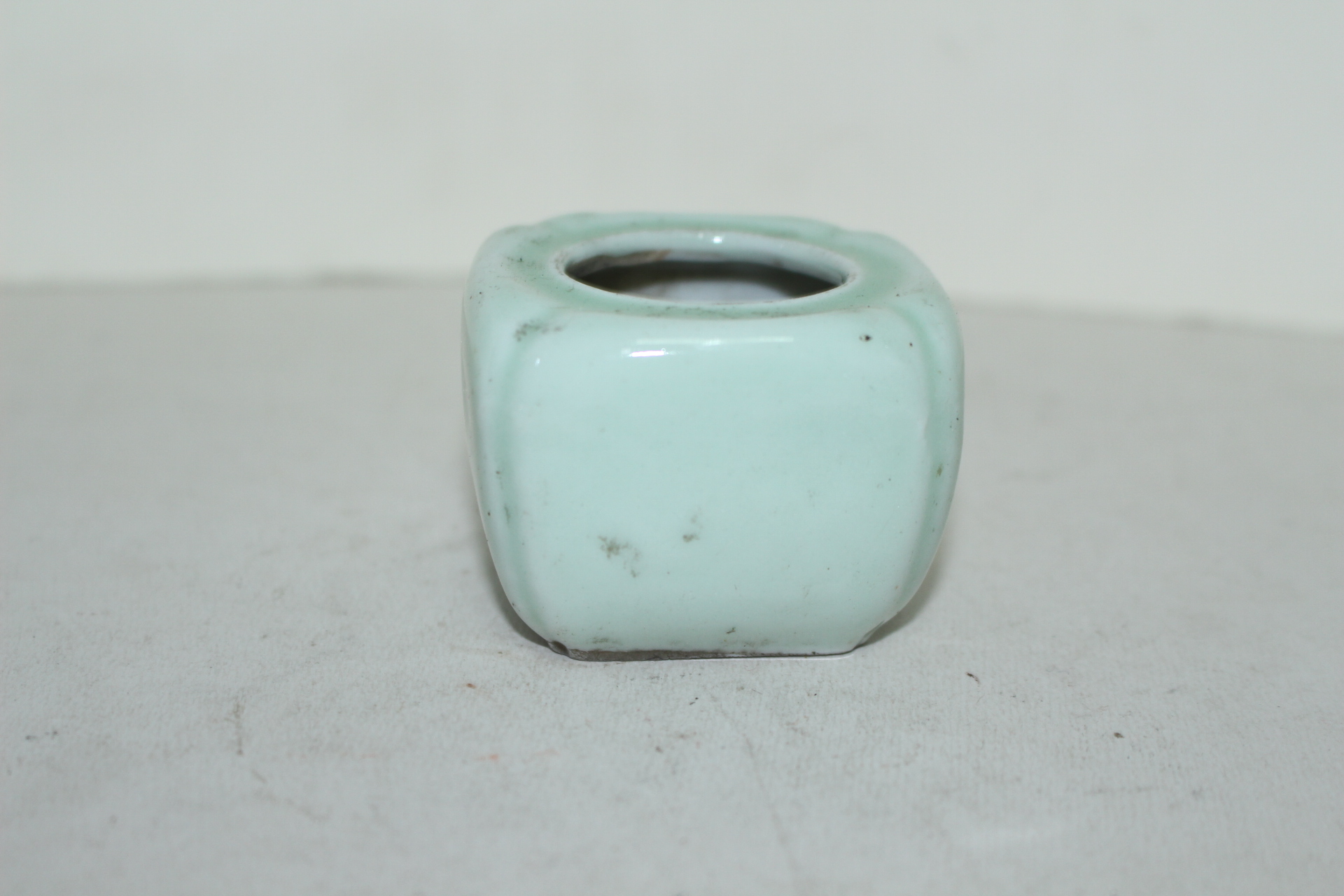 연대가좋은 청화백자 사각 필세