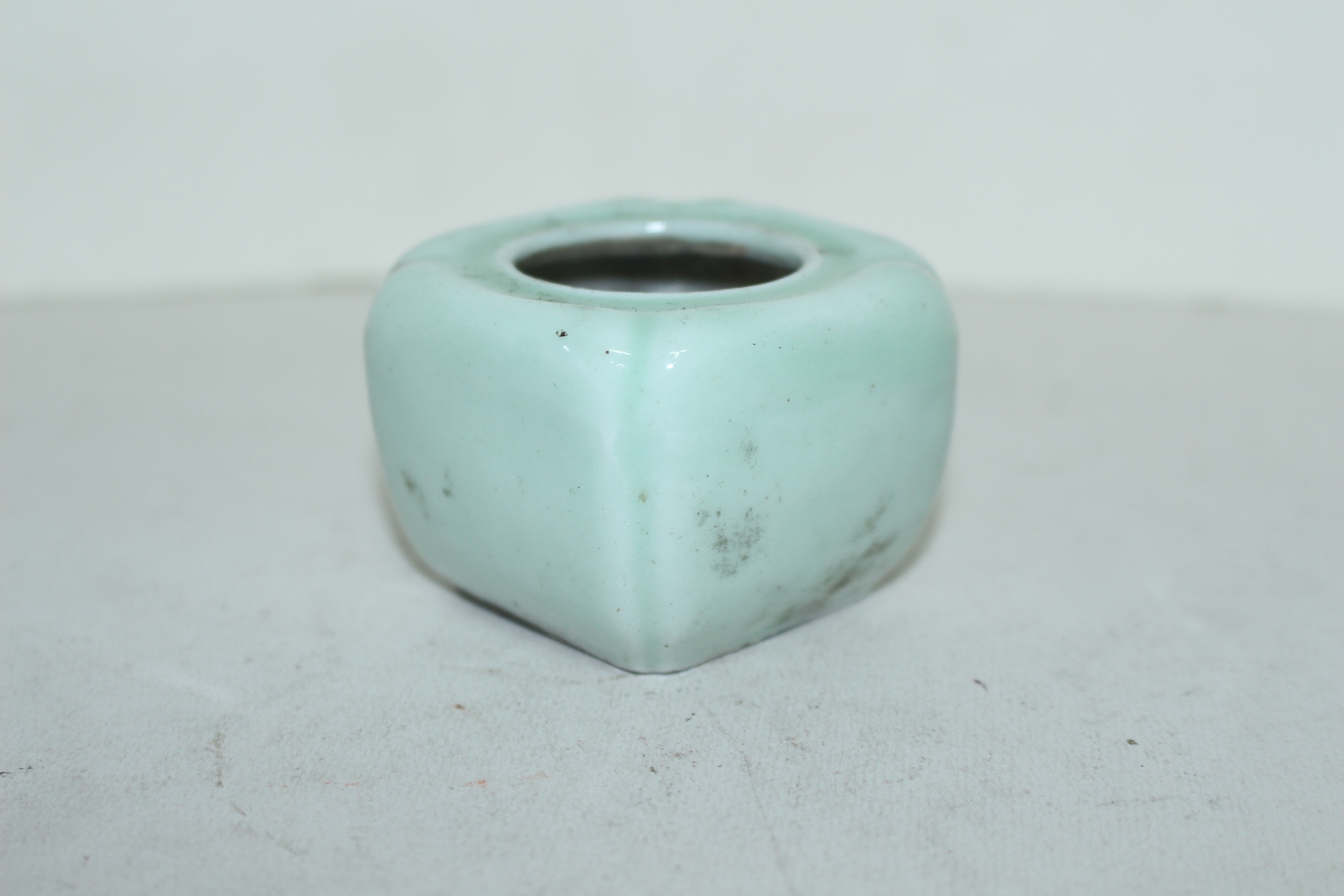 연대가좋은 청화백자 사각 필세