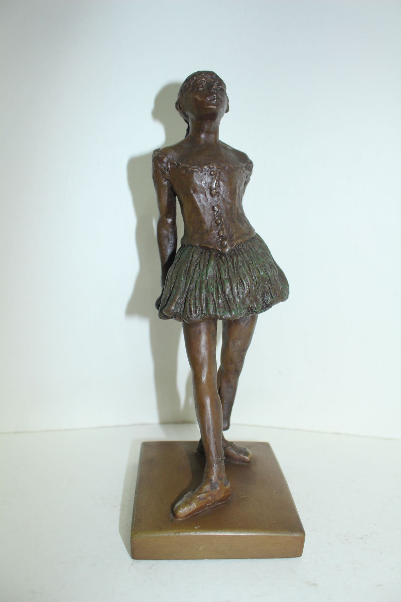 외국산 청동브론즈 발레하는 여인 조각상