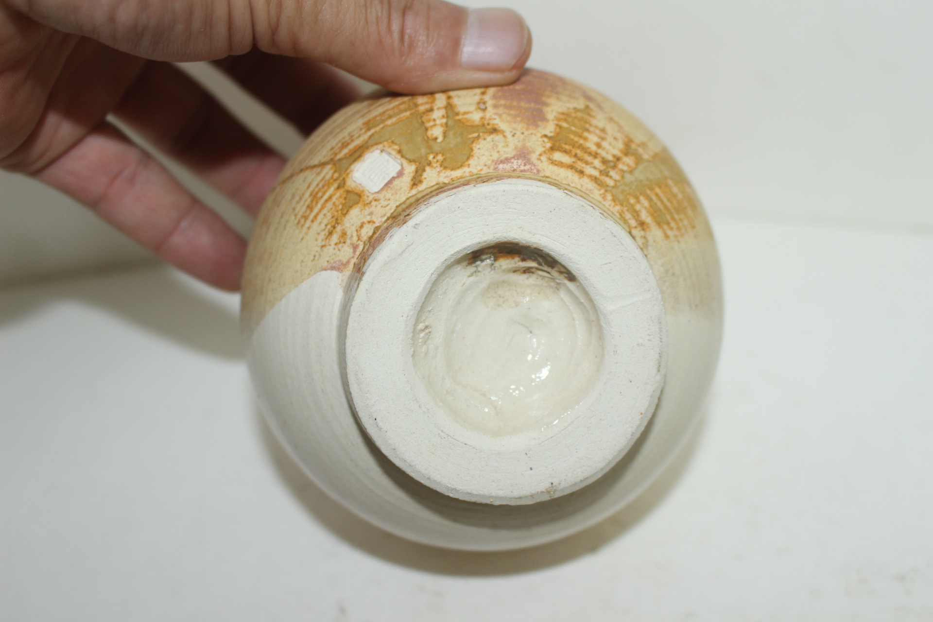 아주묵직한 청자 한송이 화병