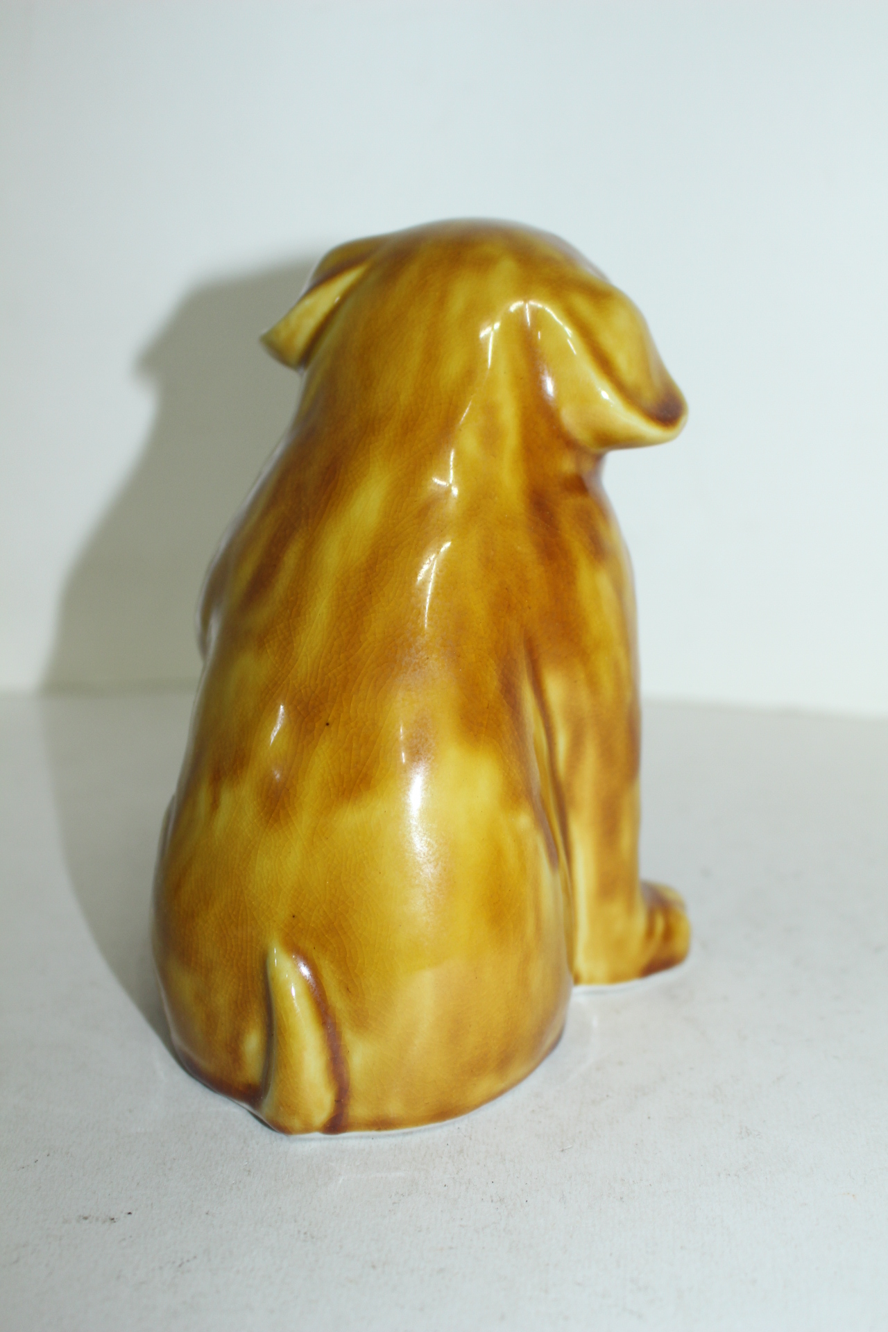 구다니 청자 강아지 조각상