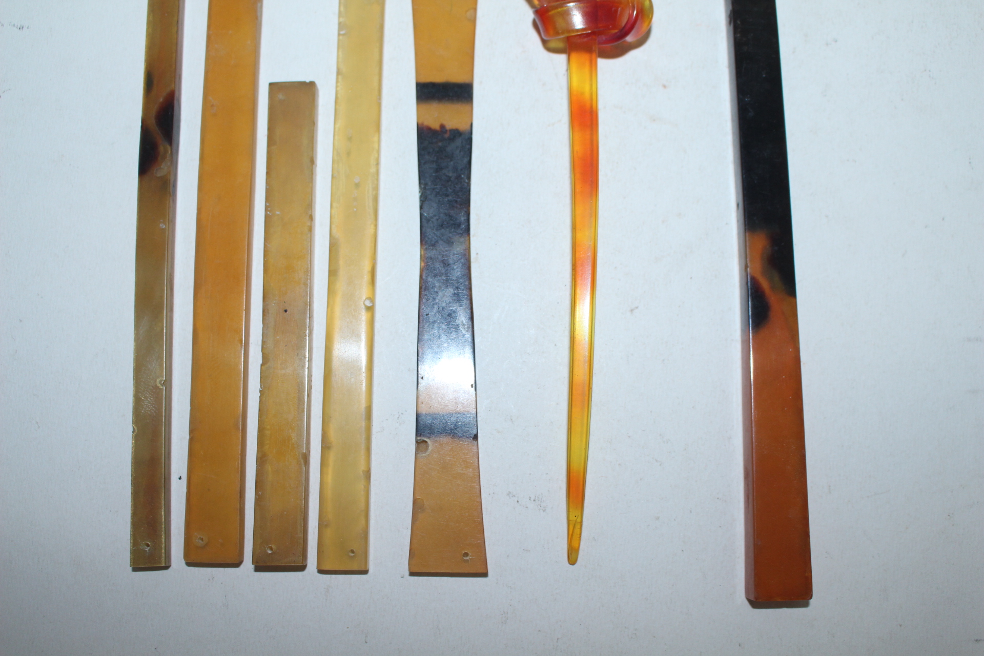 연대가좋은 거북이 등껍질 데모재질로된 여러가지 도구일괄