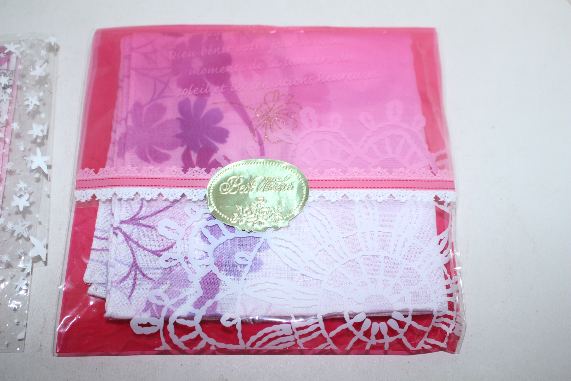 미사용 손수건 2점