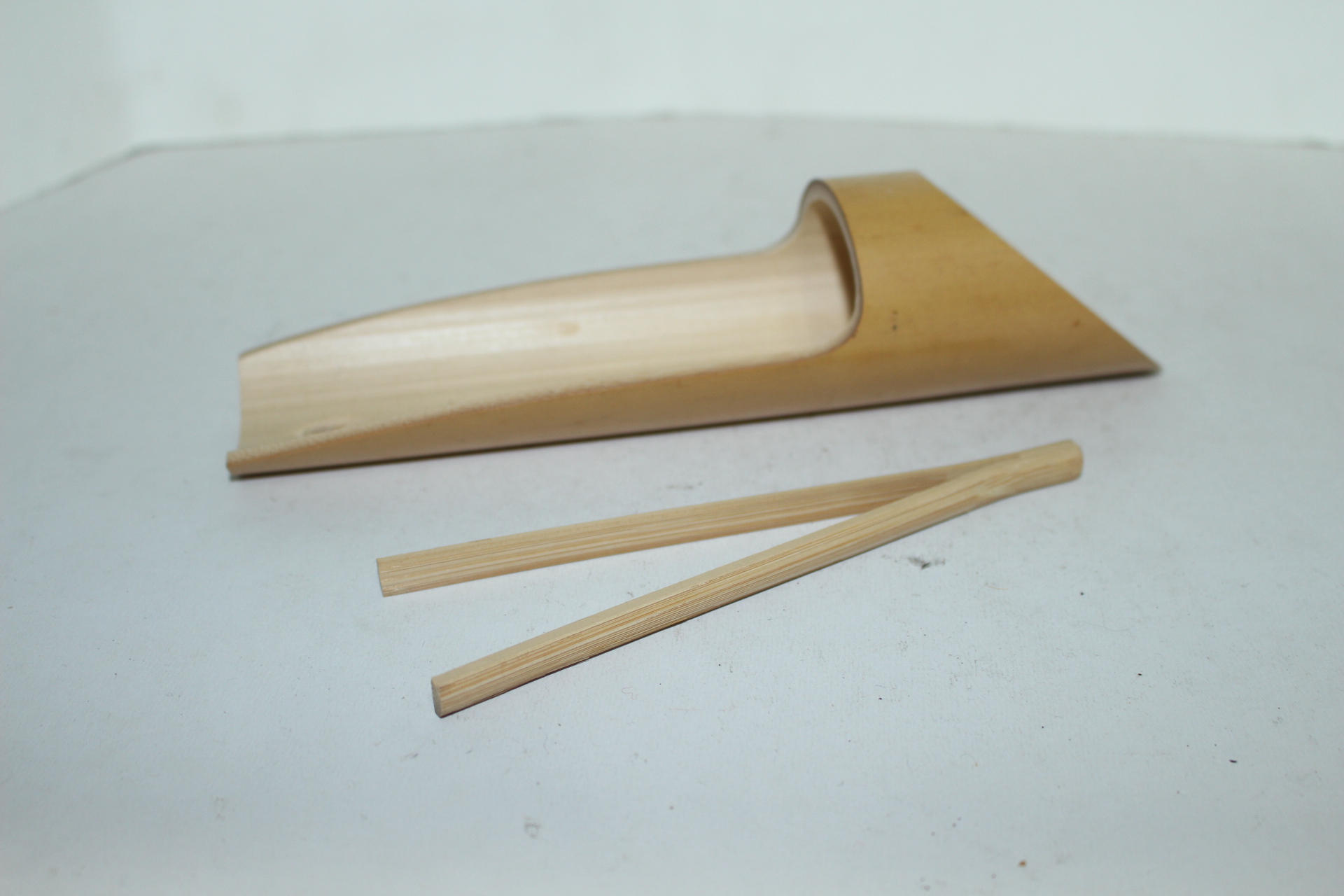 대나무로된 차도구