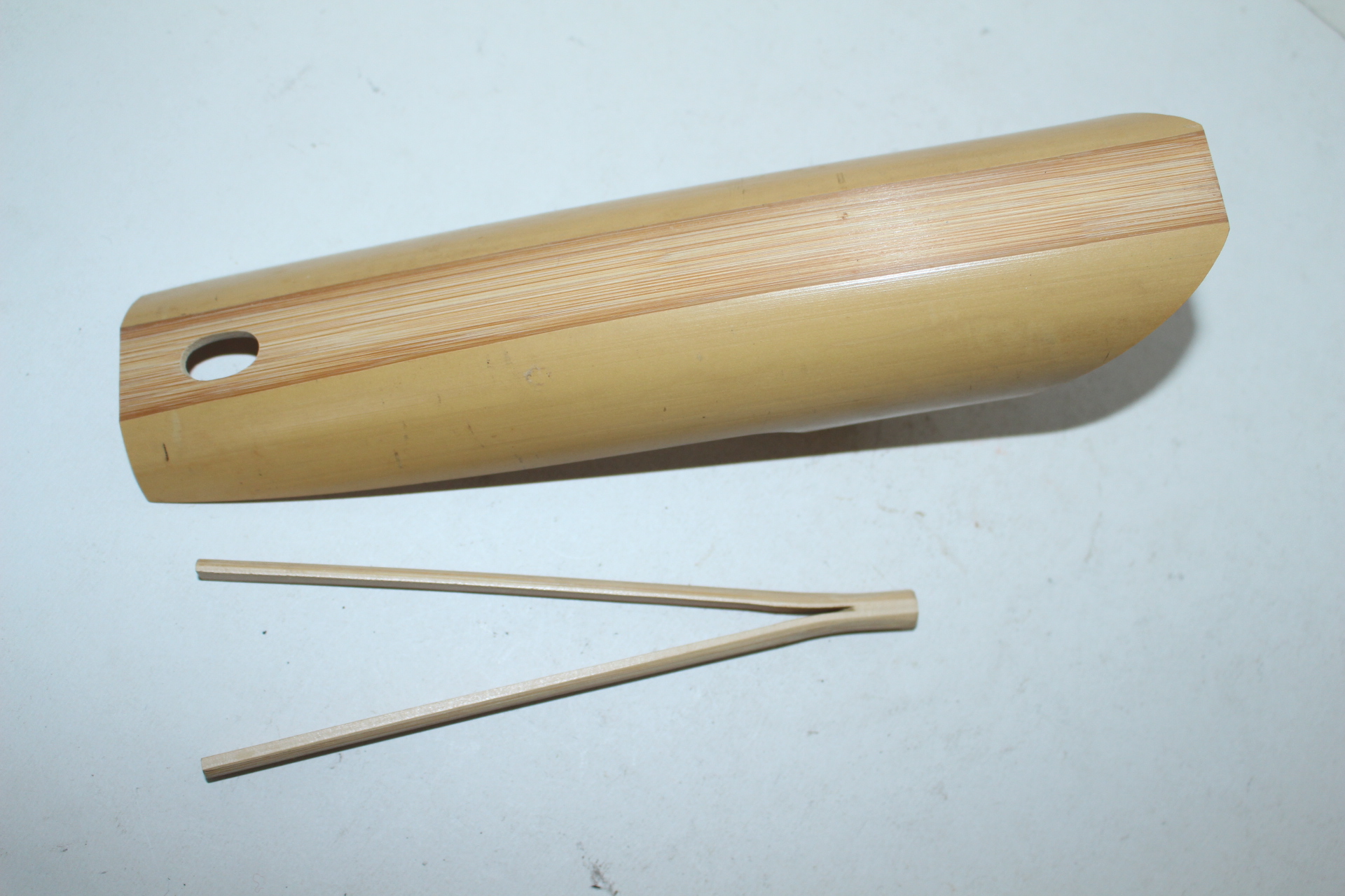 대나무로된 차도구