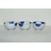 연대가좋은 청화백자 청화점 잔 3점