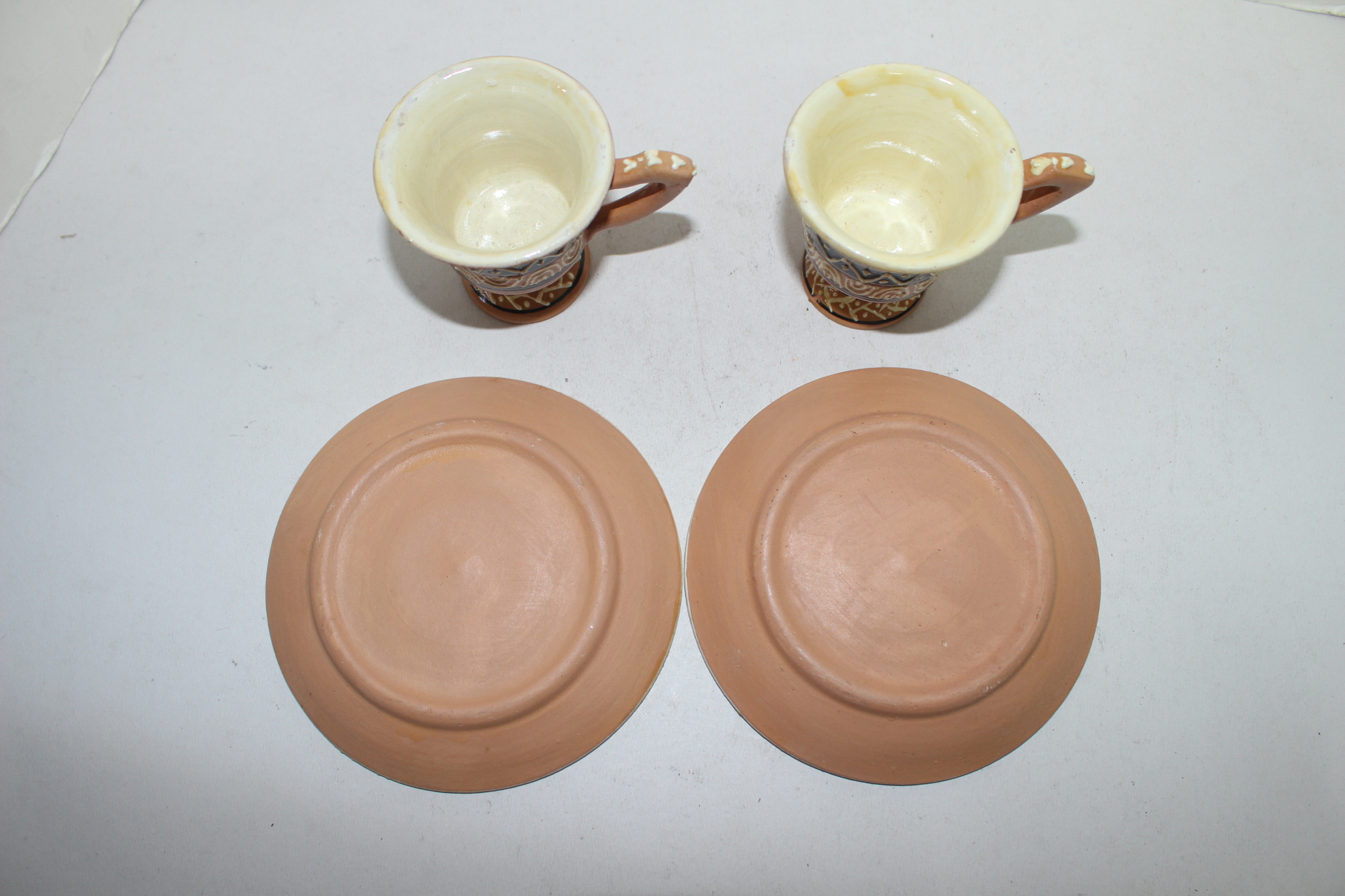 유럽산 분청자추상화문 커피잔셋트