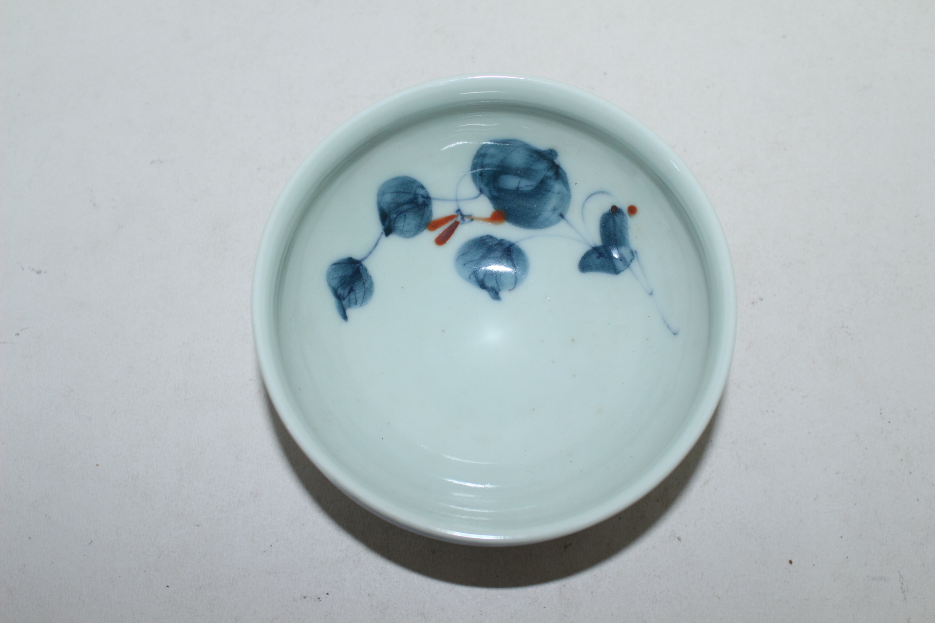 연대가좋은 청화백자화문 말찻잔