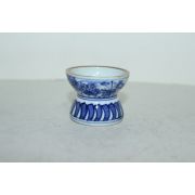 이마리 청화백자 초화문 차도구