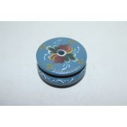 유럽산 나무에 화문그림이 있는향합