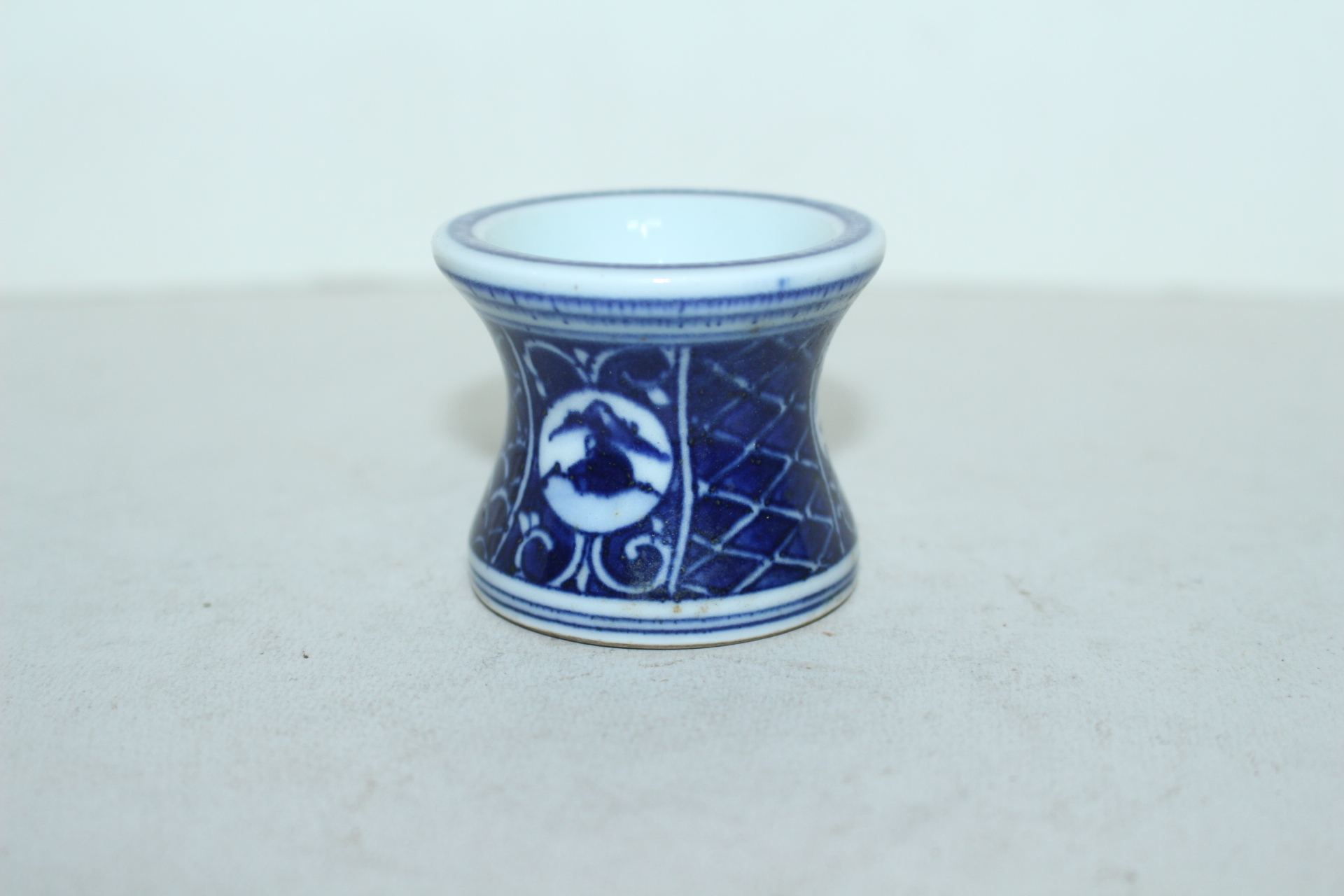 이마리 청화백자 화문 차도구