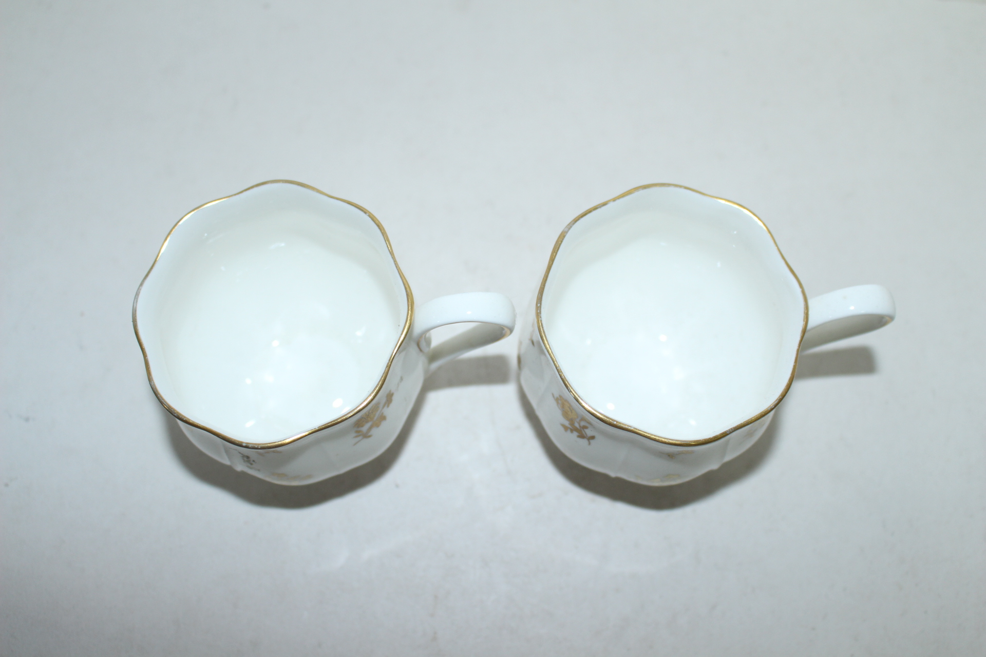 상고본챠이나 금채화문 커피잔 2점