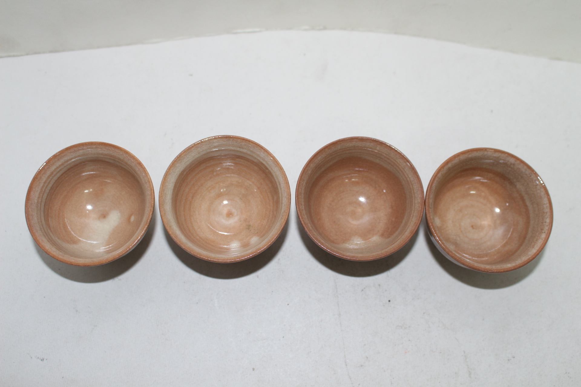 연대가좋은 분청자 잔 4점