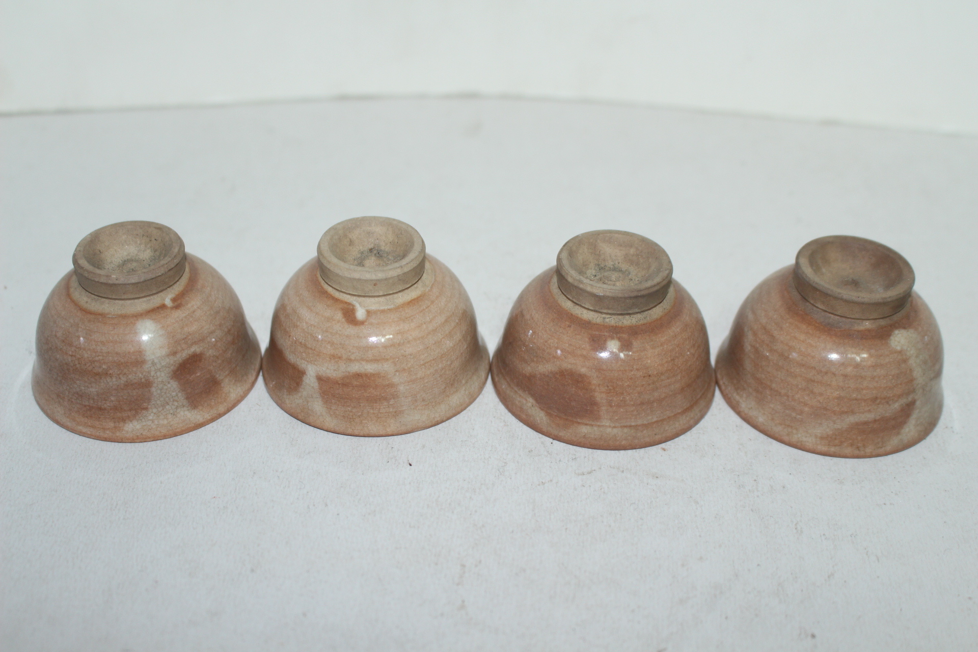 연대가좋은 분청자 잔 4점