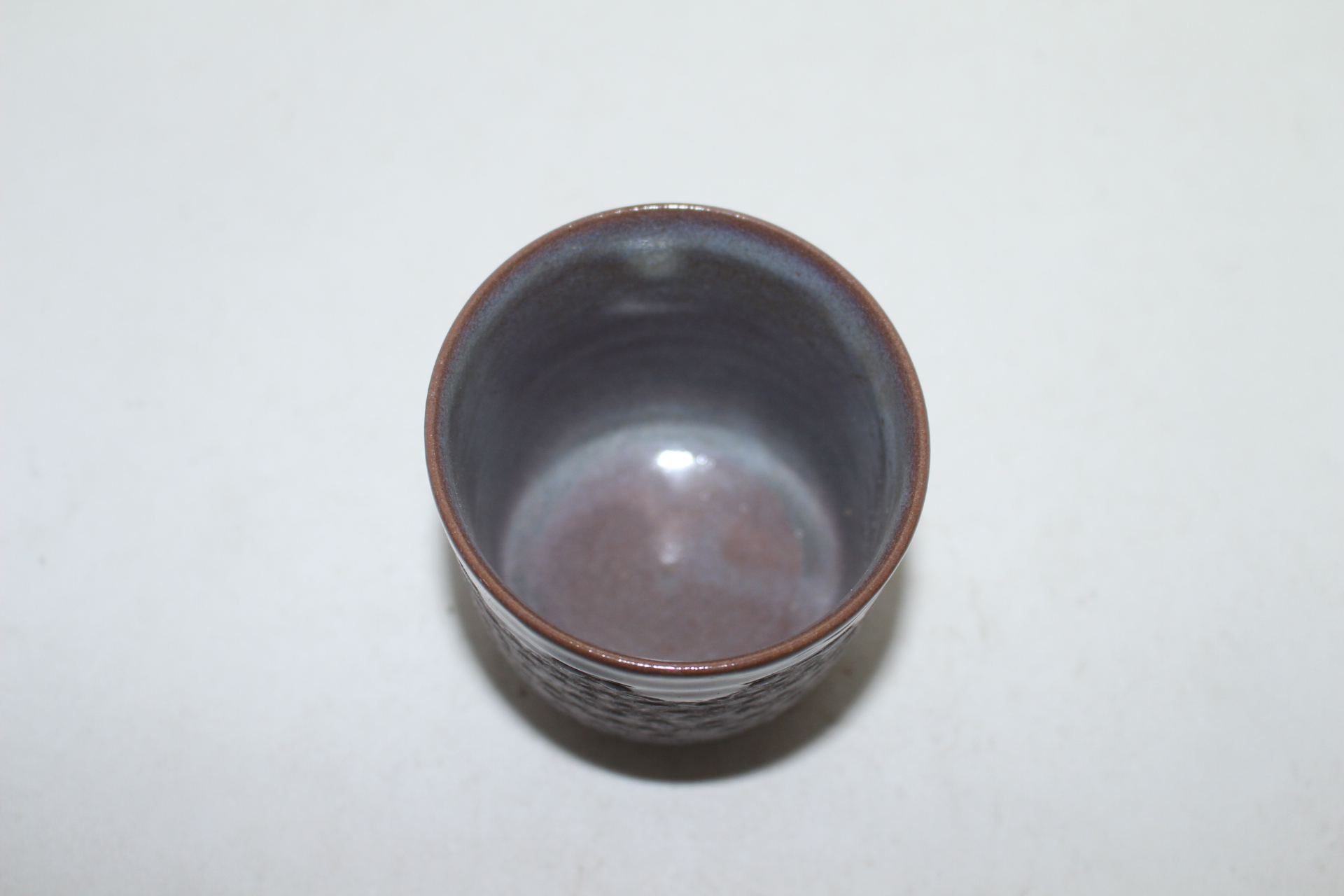 청자 철화유약흘림이 좋은 잔