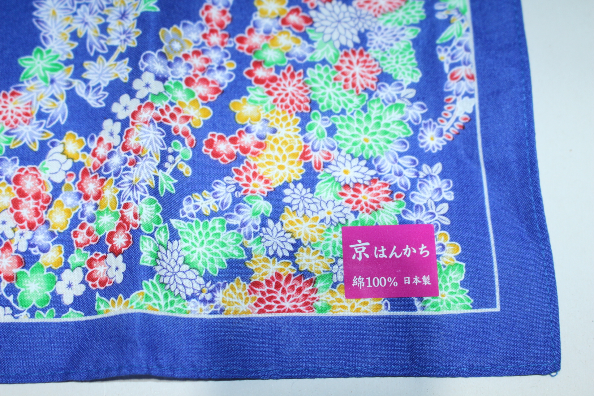 미사용 교토화문 손수건 2장