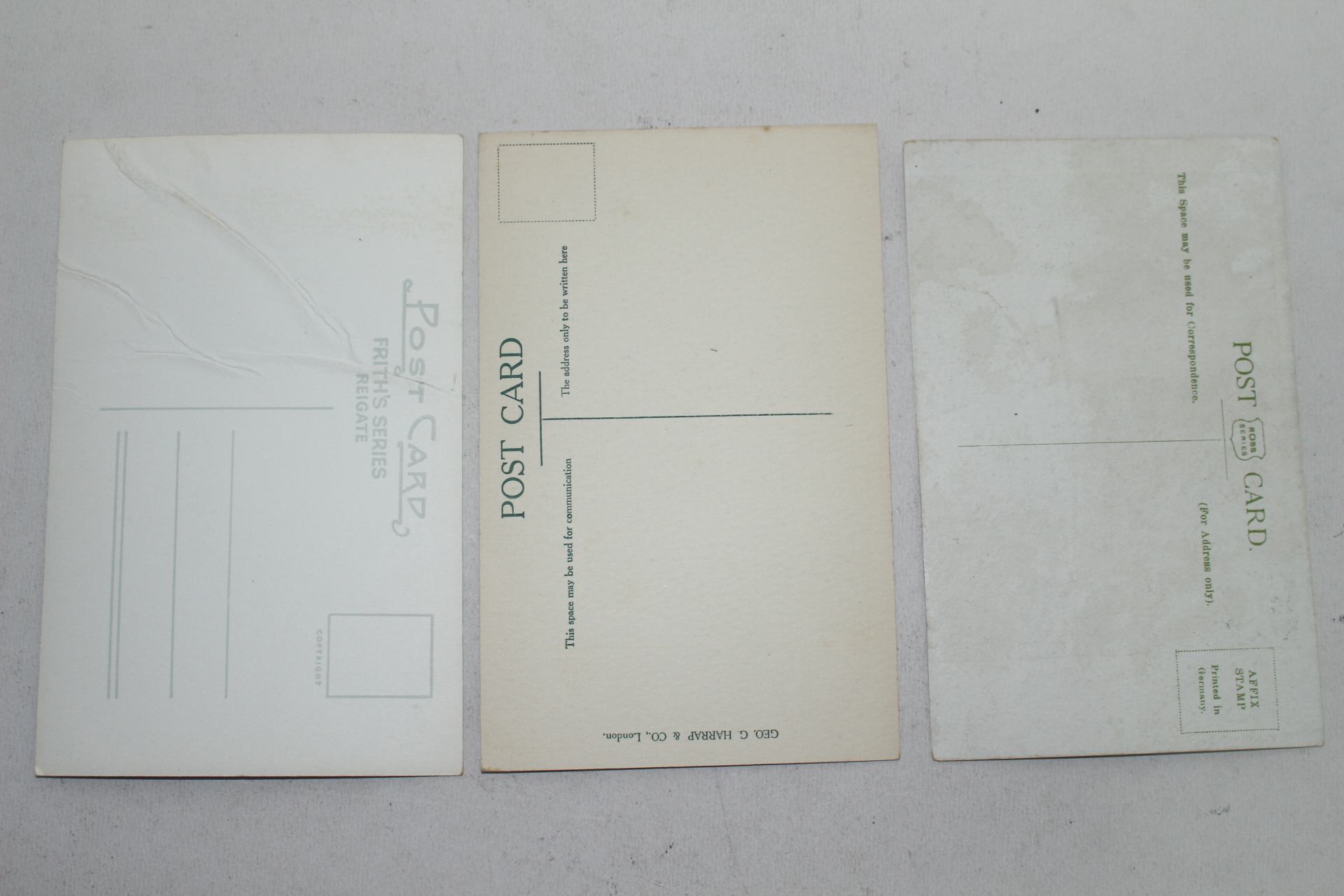 외국산 우편엽서 3장