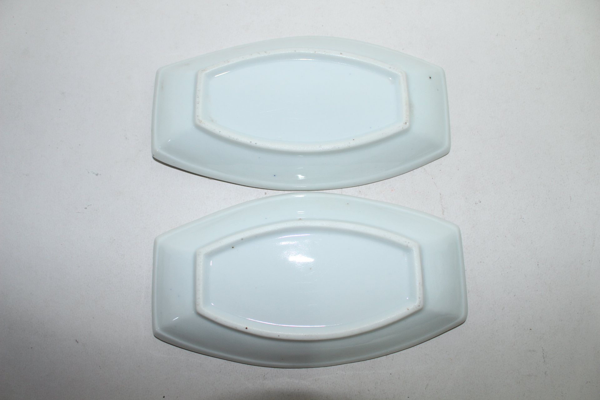 연대가좋은 청화백자 산수문 완 2점