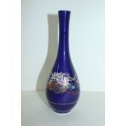 구다니 청자금채화문 한송이 화병