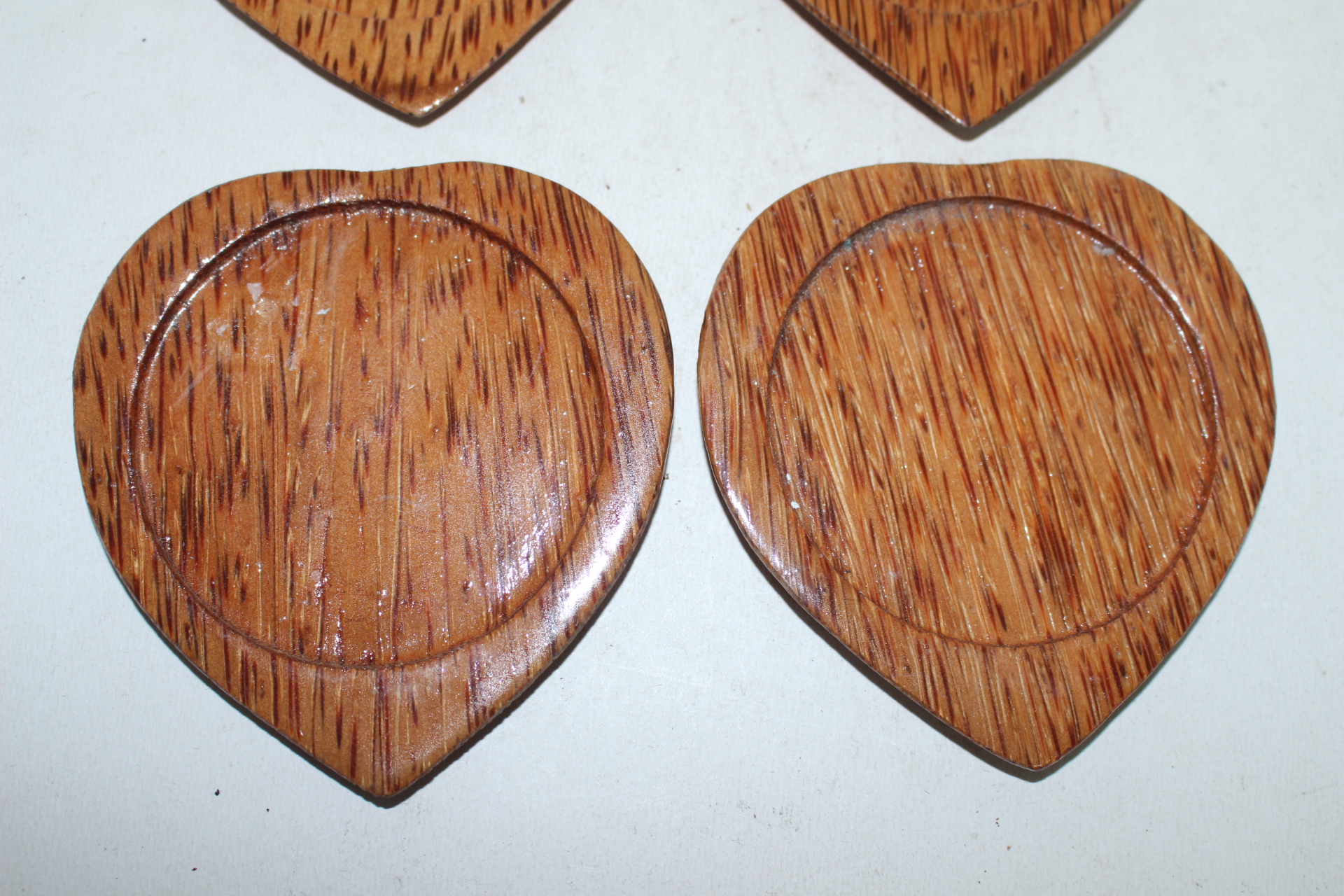 원목나무로된 차탁 4점