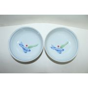 이마리 청화백자 오이문 완 2점