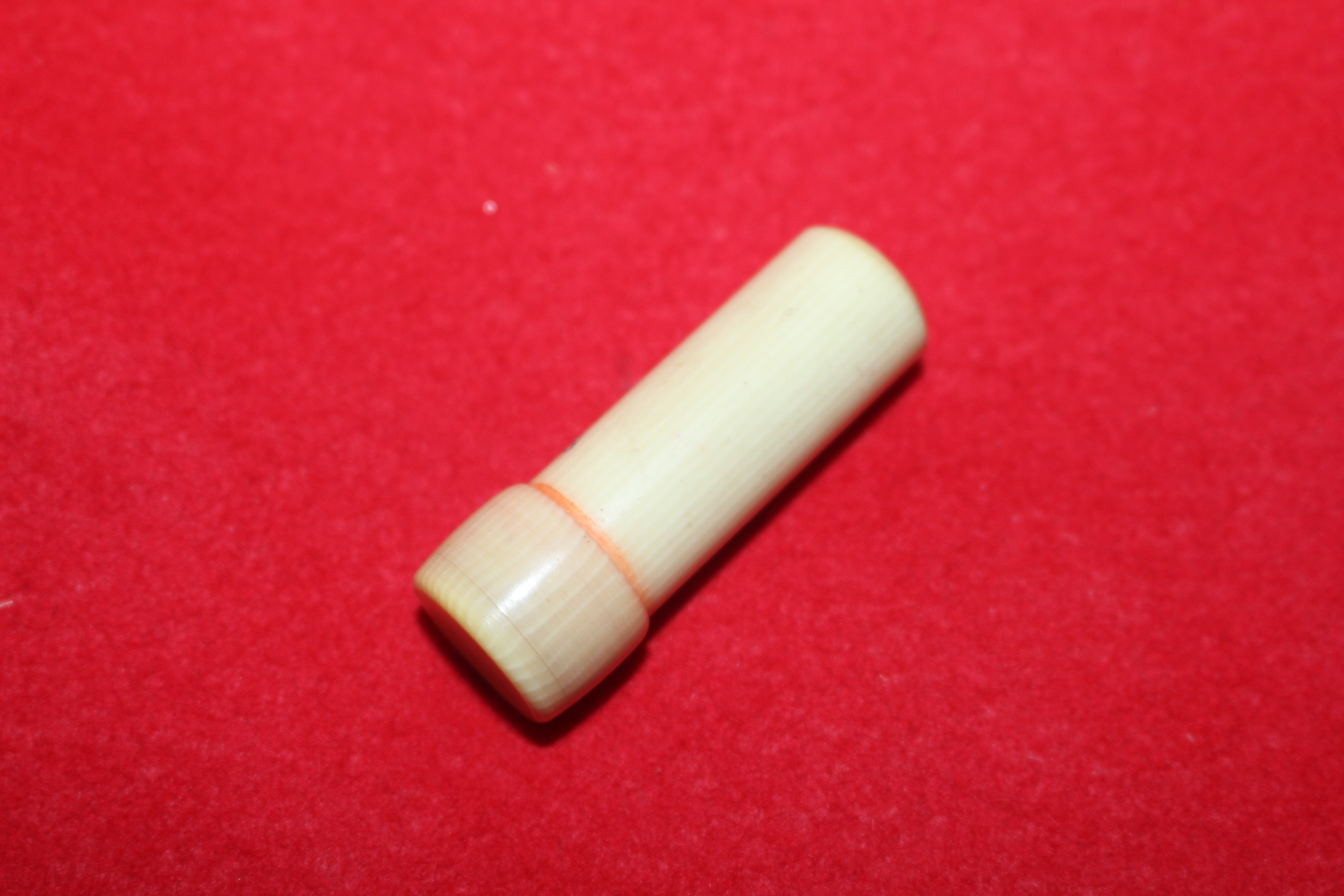 상아재질에 호랑이가 조각된 상아도장