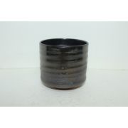 흑유청자 말찻잔