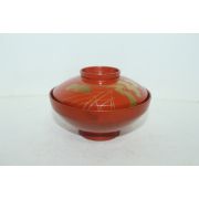 나무에 주칠후 금채화문된 개완