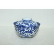 연대가좋은 청화백자 운학문 개완