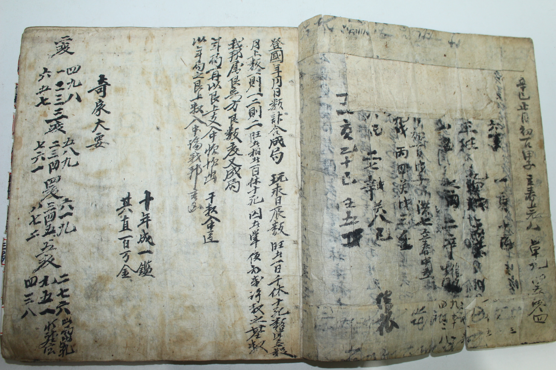 희귀역(易)관련 고필사본 기문인파결(奇門絪波訣) 1책완질