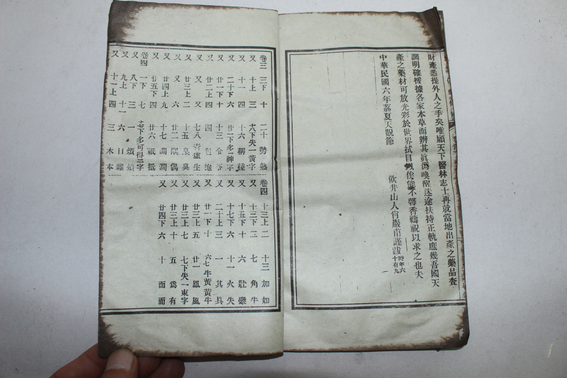 중국석판본 의서 증정위약수변(增訂僞藥修辨) 9책완질