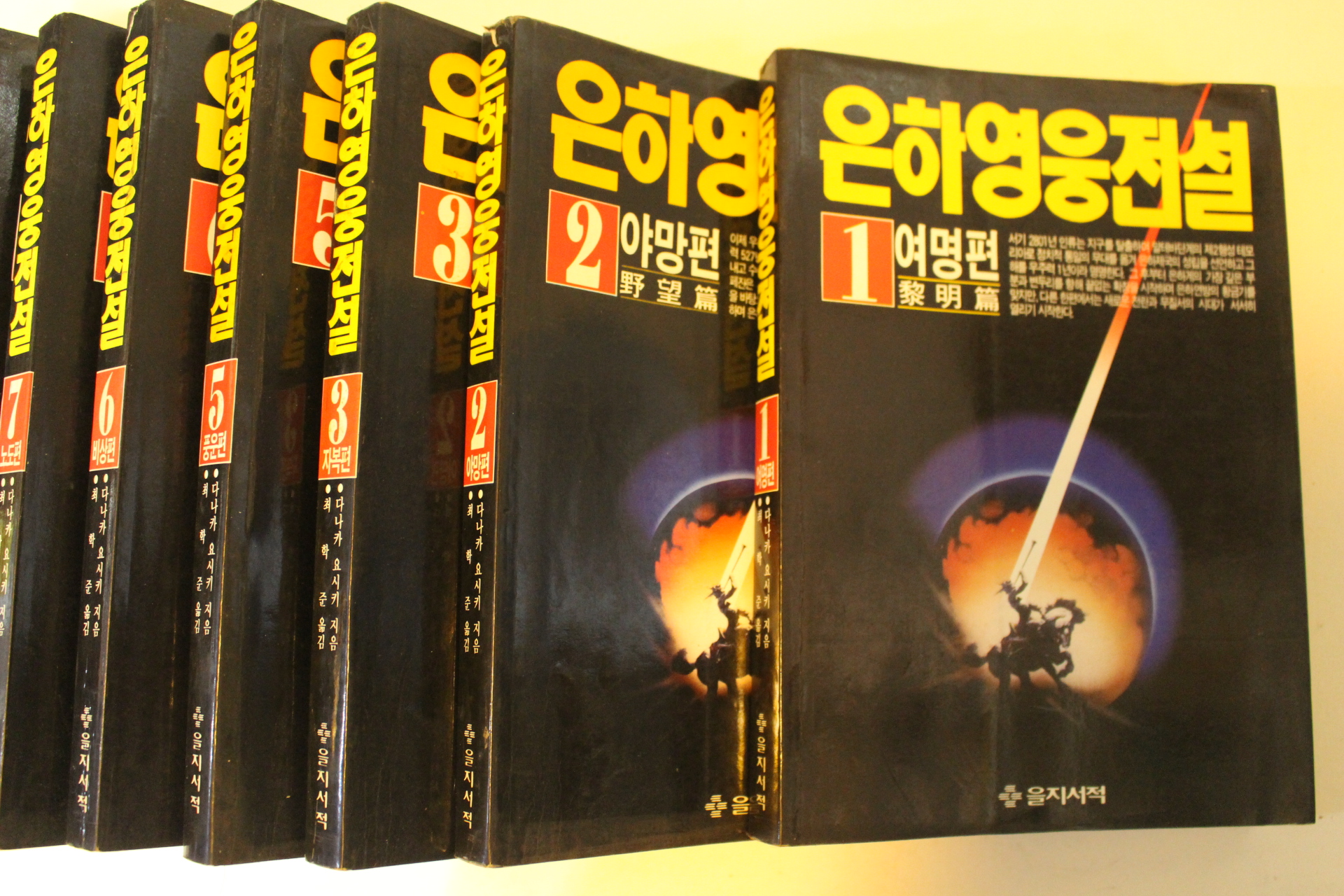 1993년 다나카 요시키 은하영웅전집 10책