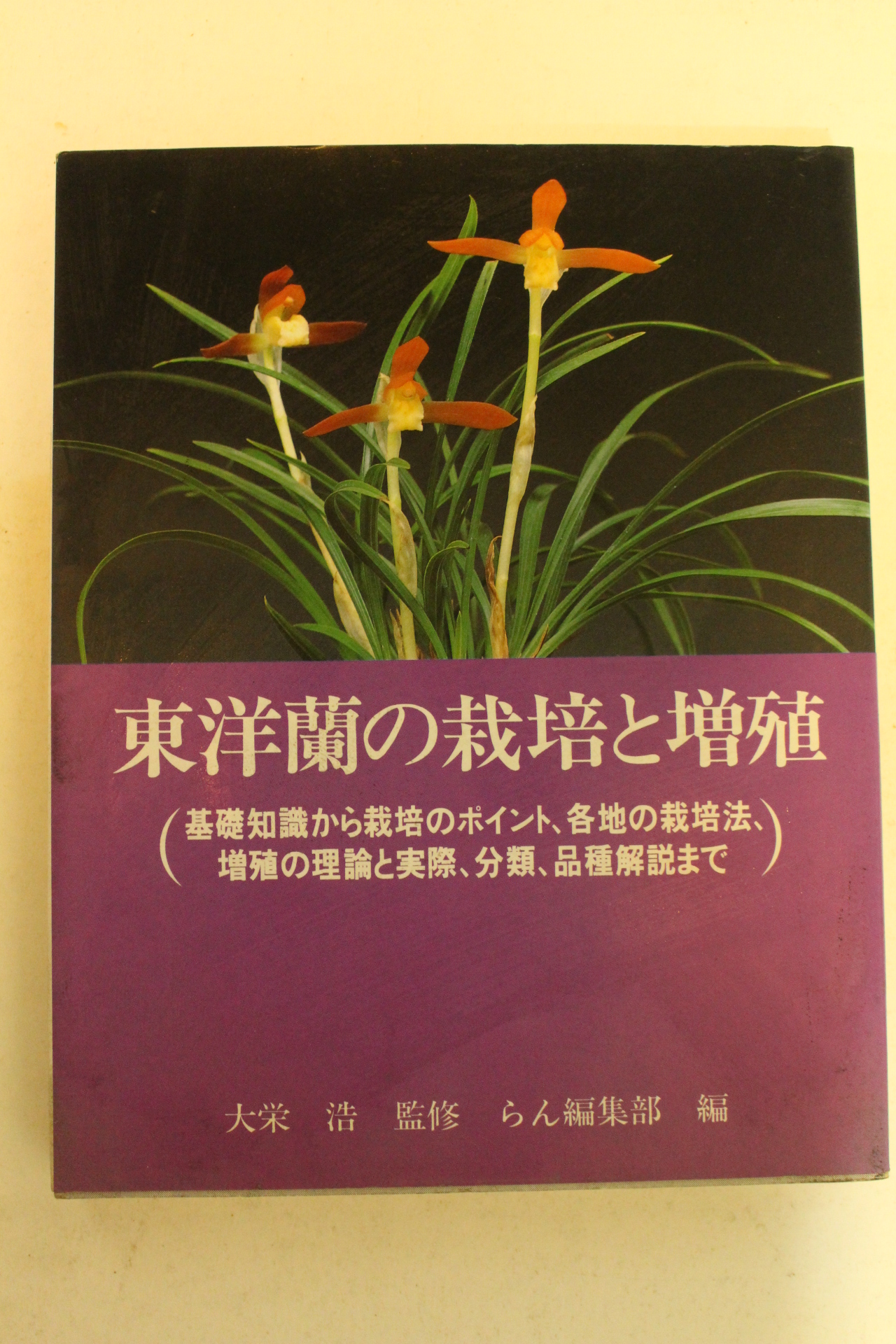 1990년 일본간행 동양란의 재배 증식