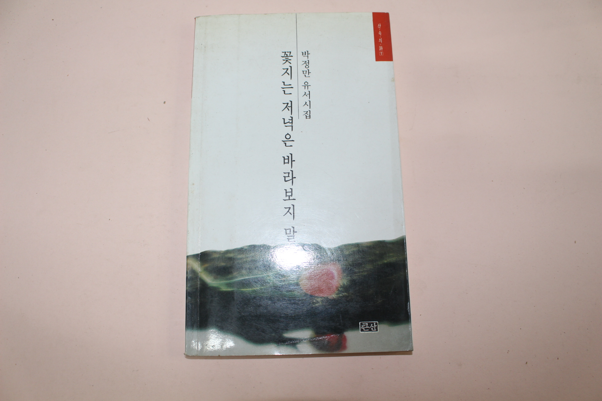 1994년초판 박정만유서시집 꽃지는 저녁은 바라보지 말라