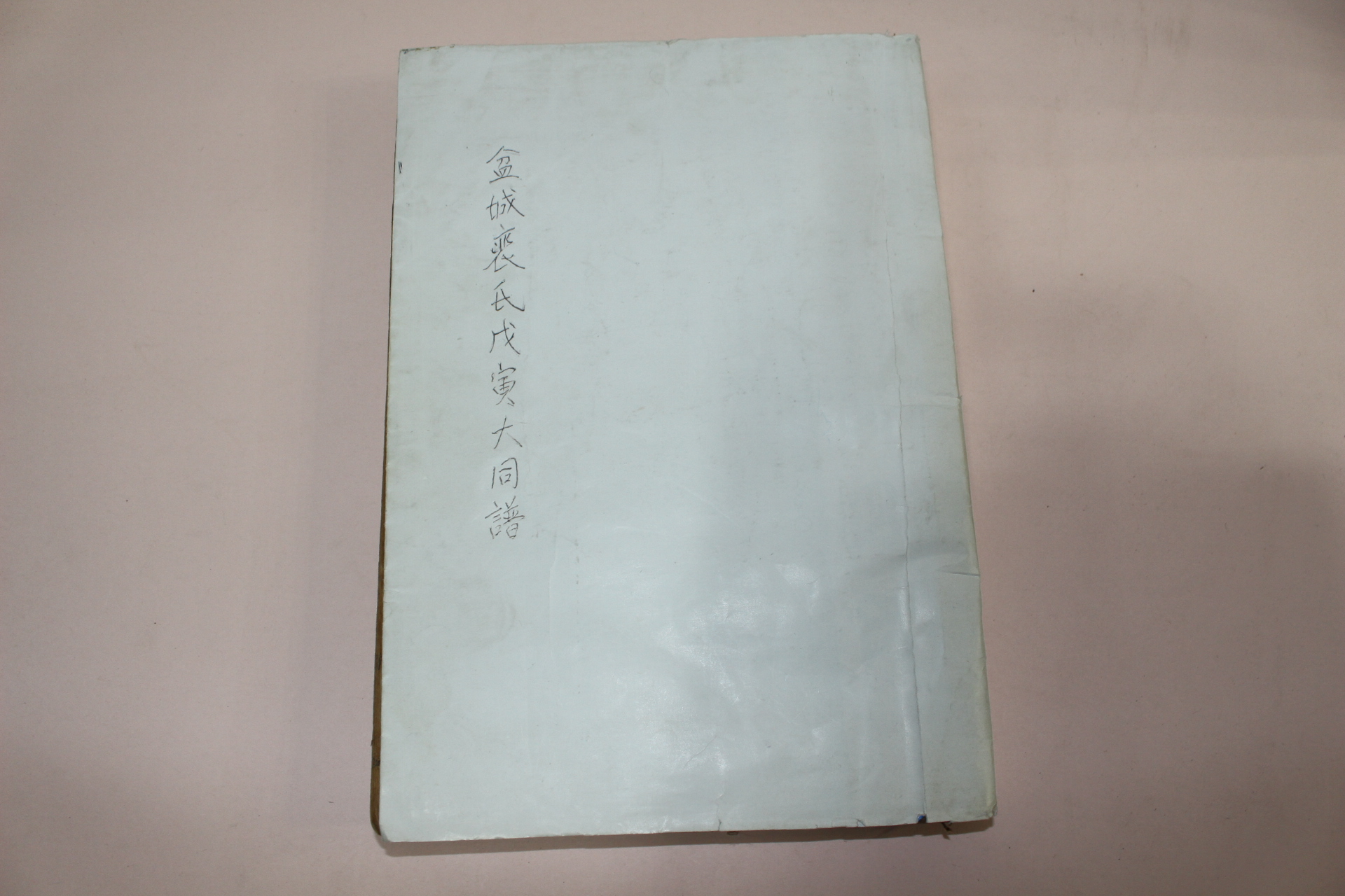 1938년(소화무인년) 분성배씨대동보(盆城裵氏大同譜) 1책완질