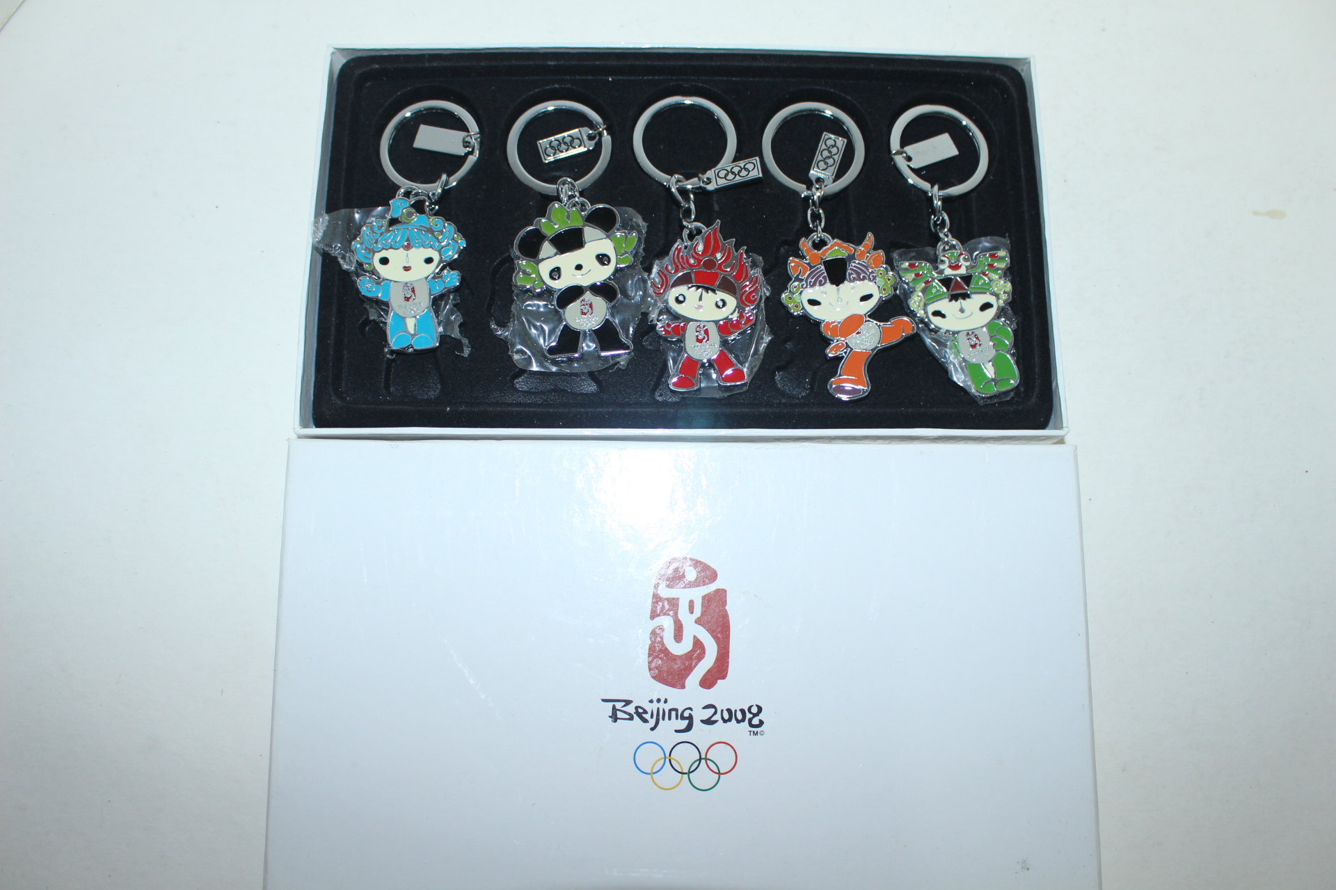 2008년 베이징올림픽 열쇠고리 기념품 셋트