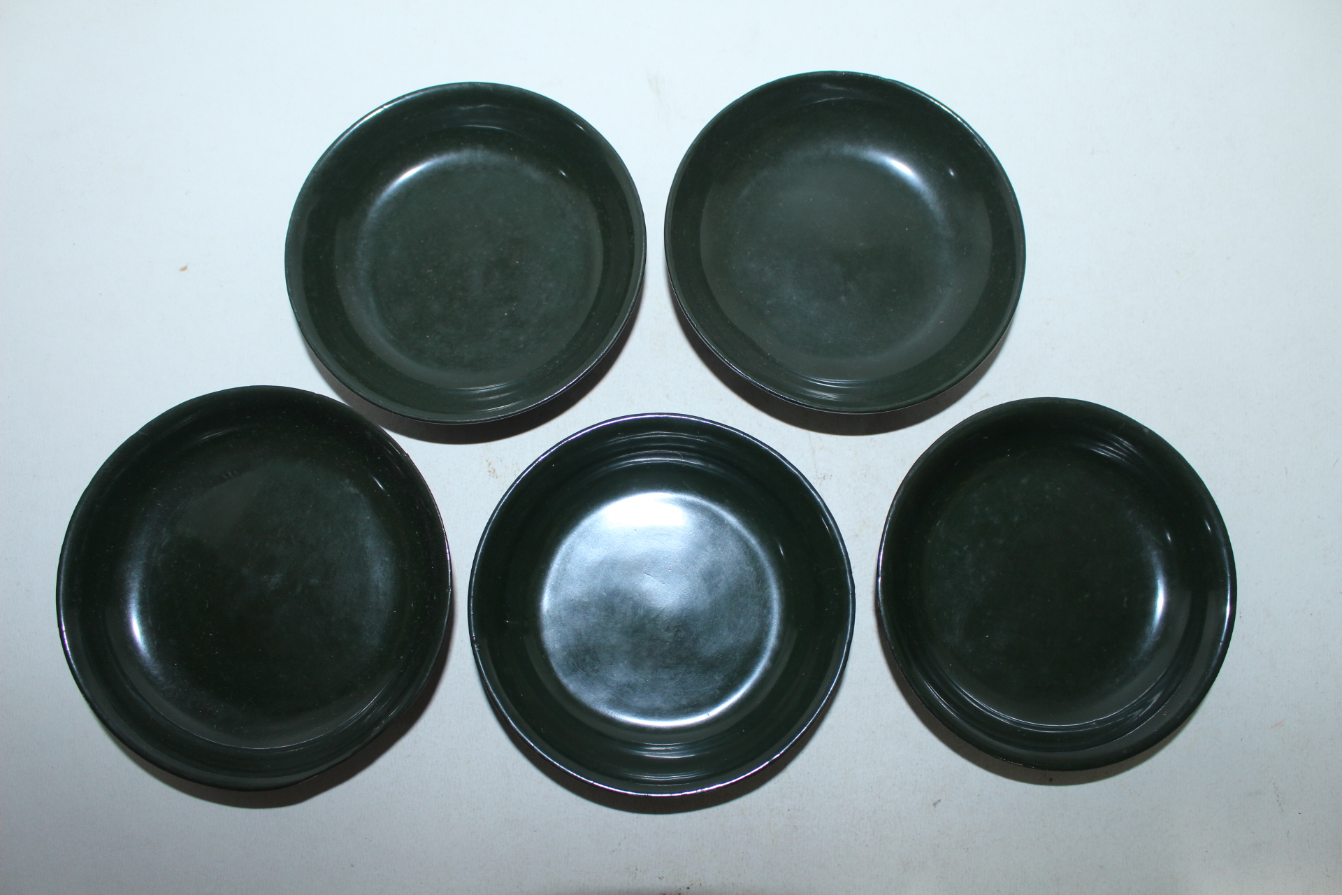 연대가좋은 나무로된 완 5점