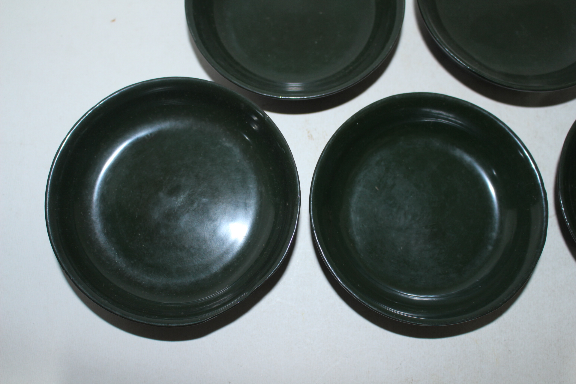 연대가좋은 나무로된 완 5점