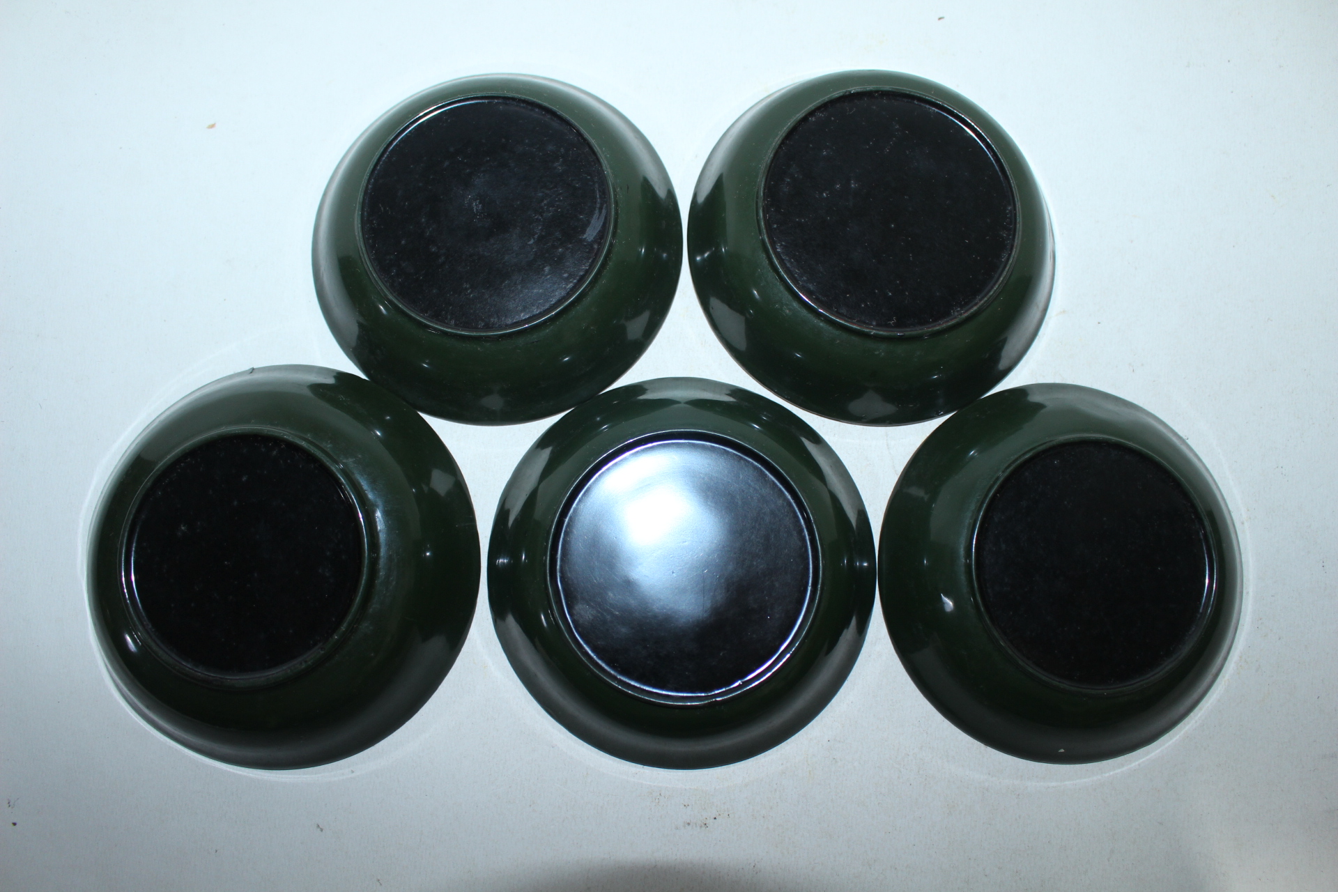 연대가좋은 나무로된 완 5점