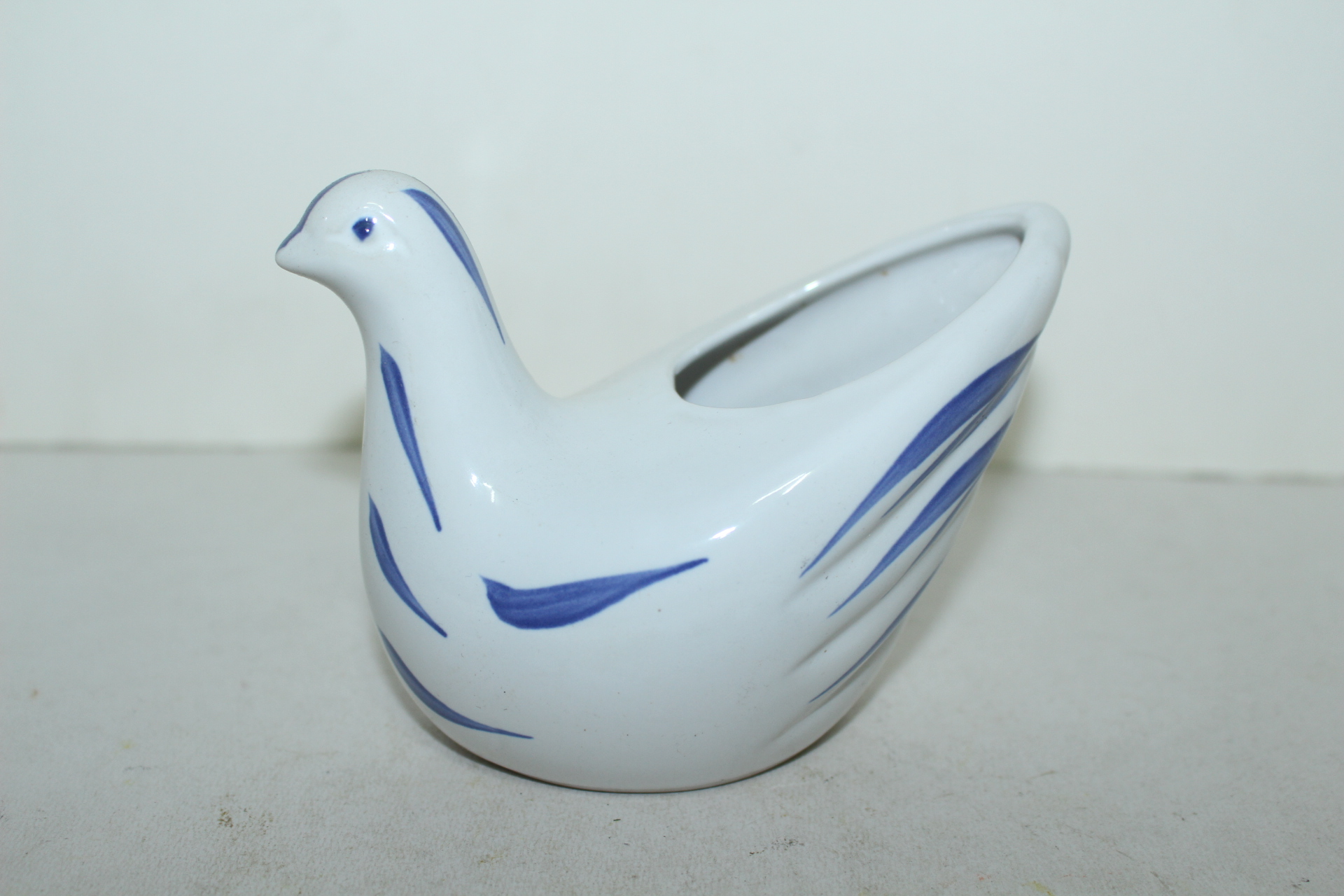 청화백자 오리모양 작품