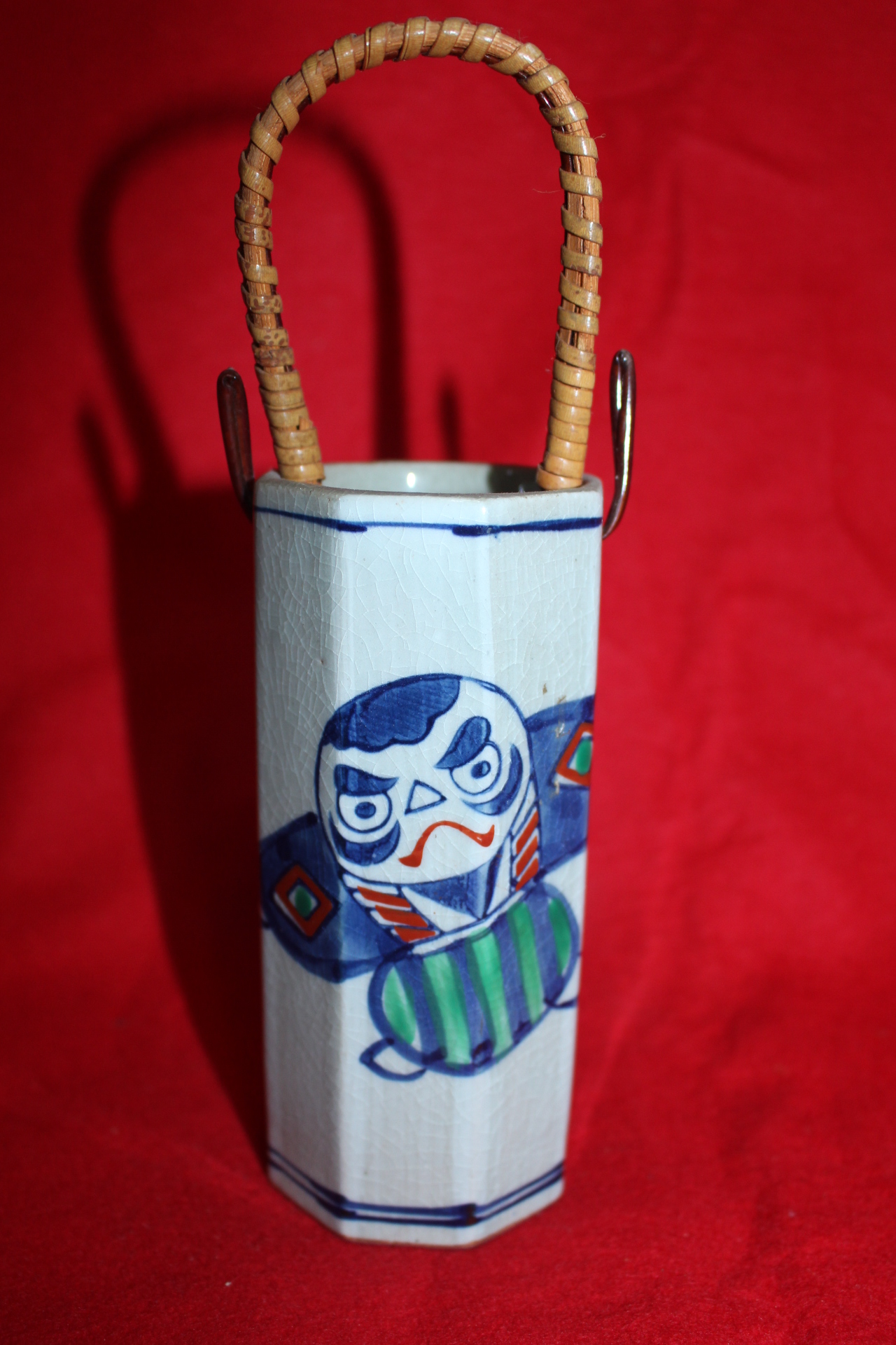 청자 청화인물문 호