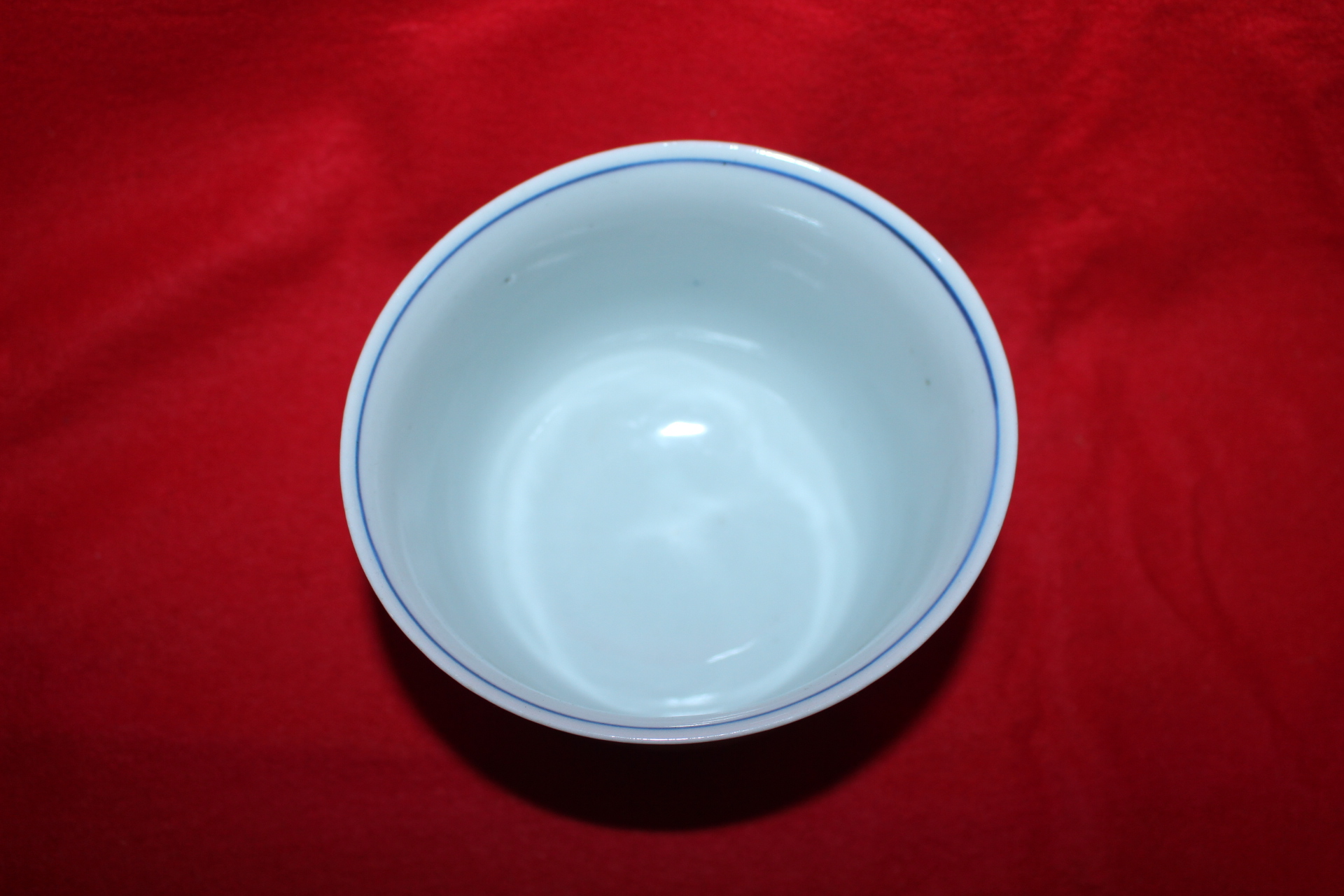 1865년(慶應丁卯) 청화백자 다완