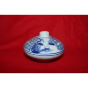 연대좋은 청화백자산수문 유병호